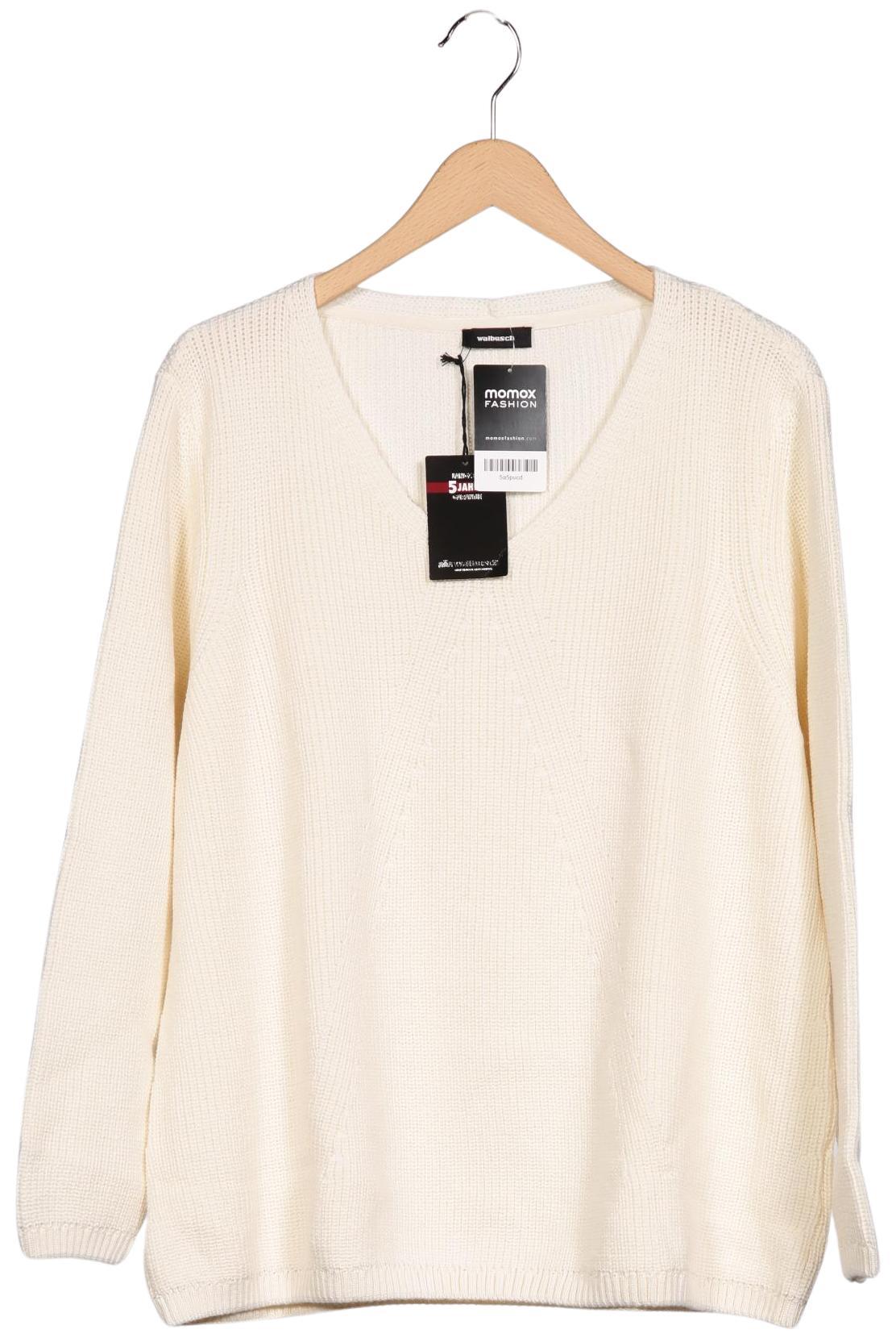 

Walbusch Damen Pullover, cremeweiß, Gr. 48