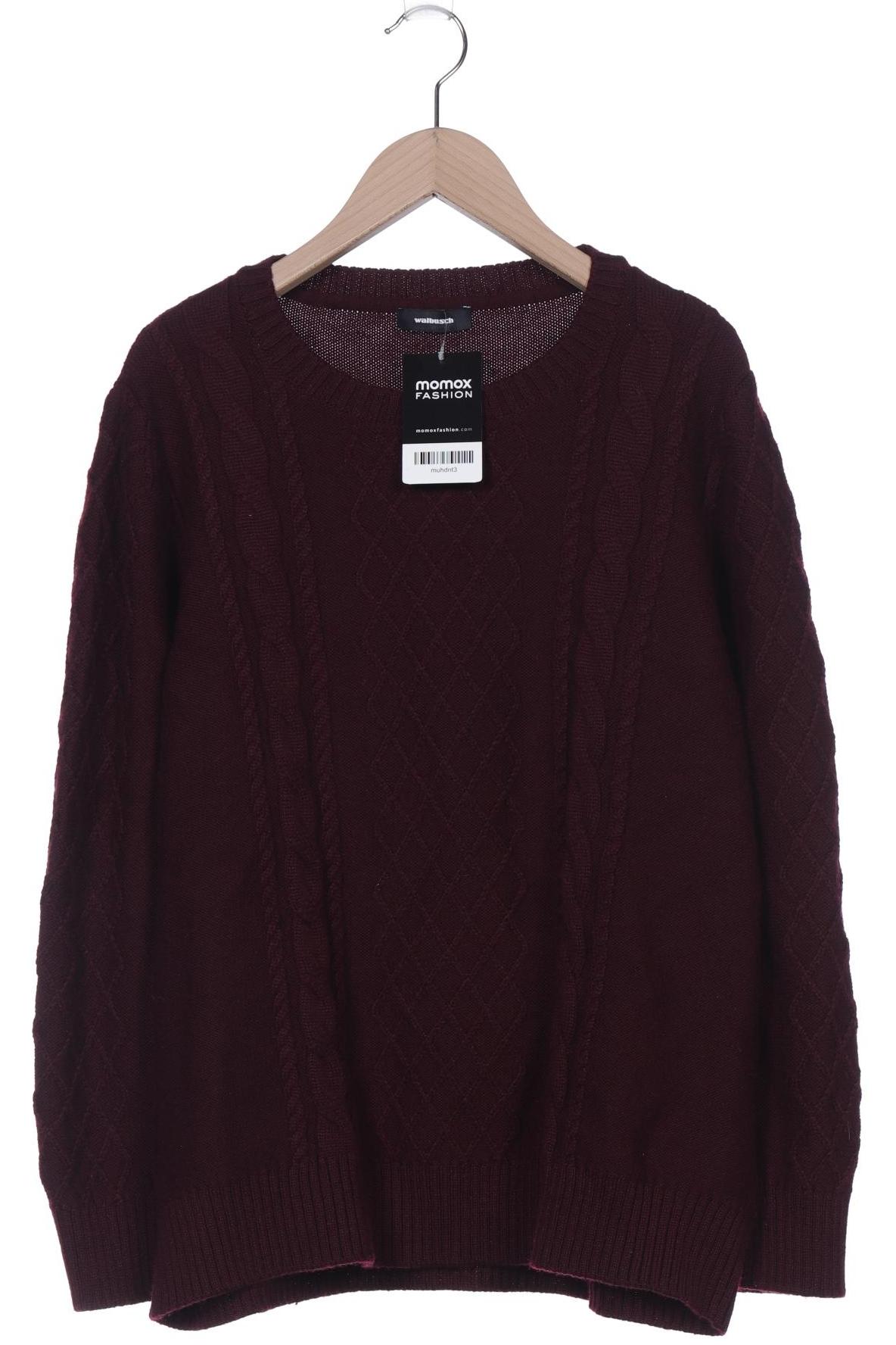 

Walbusch Damen Pullover, bordeaux, Gr. 46
