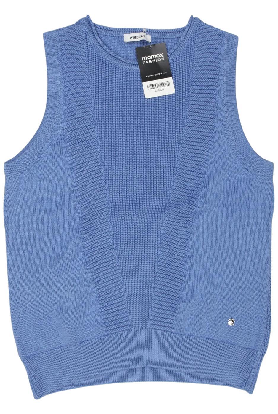 

Walbusch Damen Pullover, blau, Gr. 36