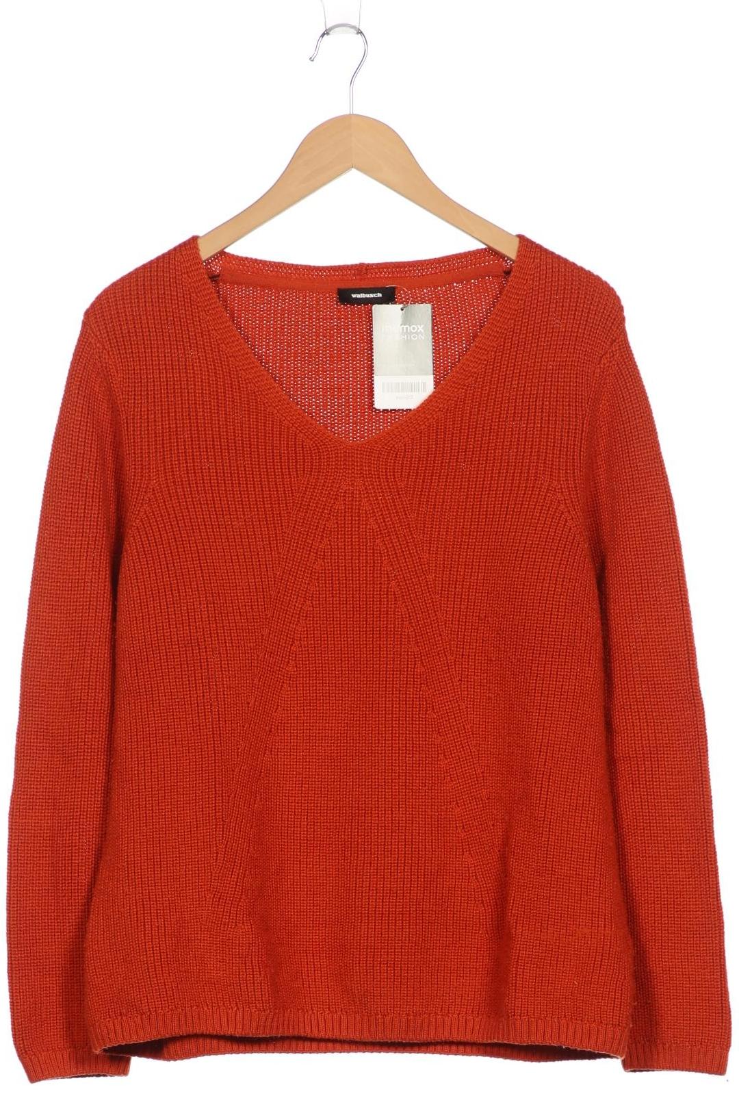 

Walbusch Damen Pullover, orange, Gr. 44