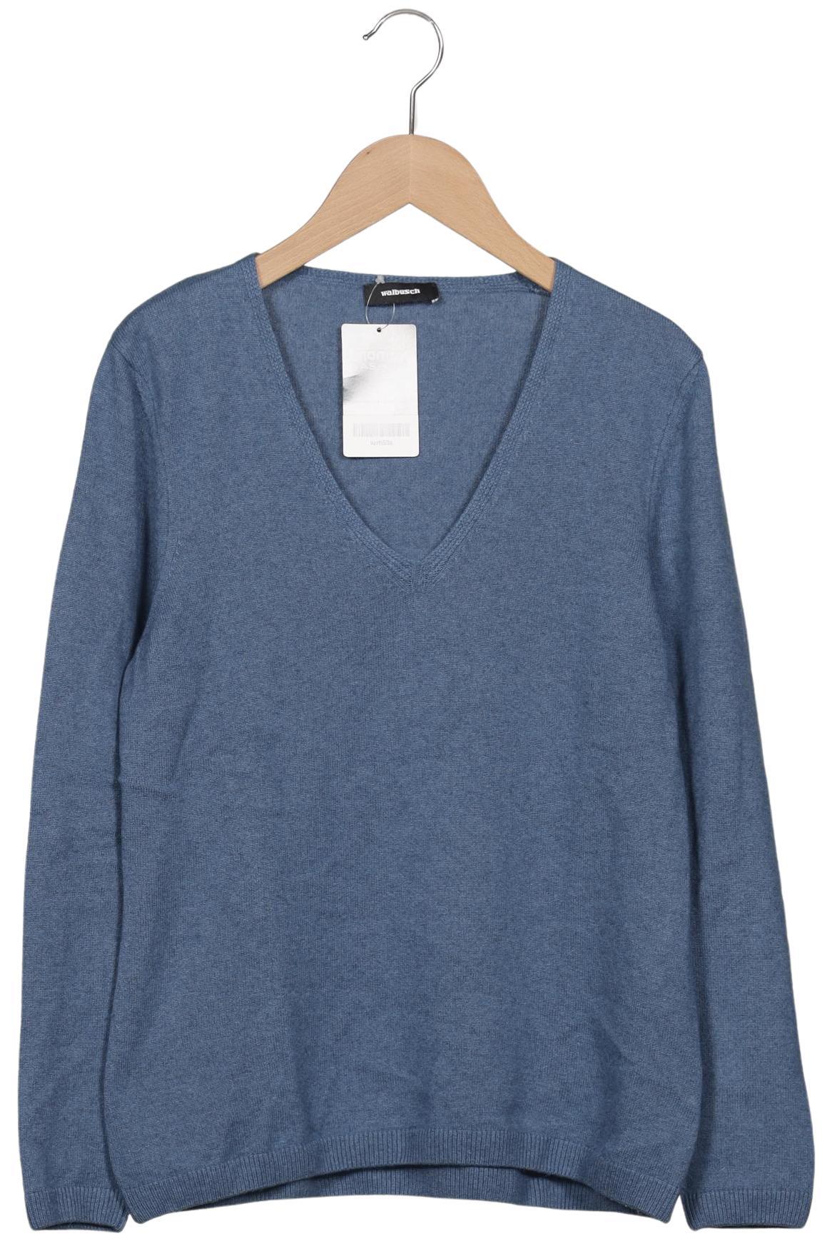 

Walbusch Damen Pullover, blau, Gr. 40