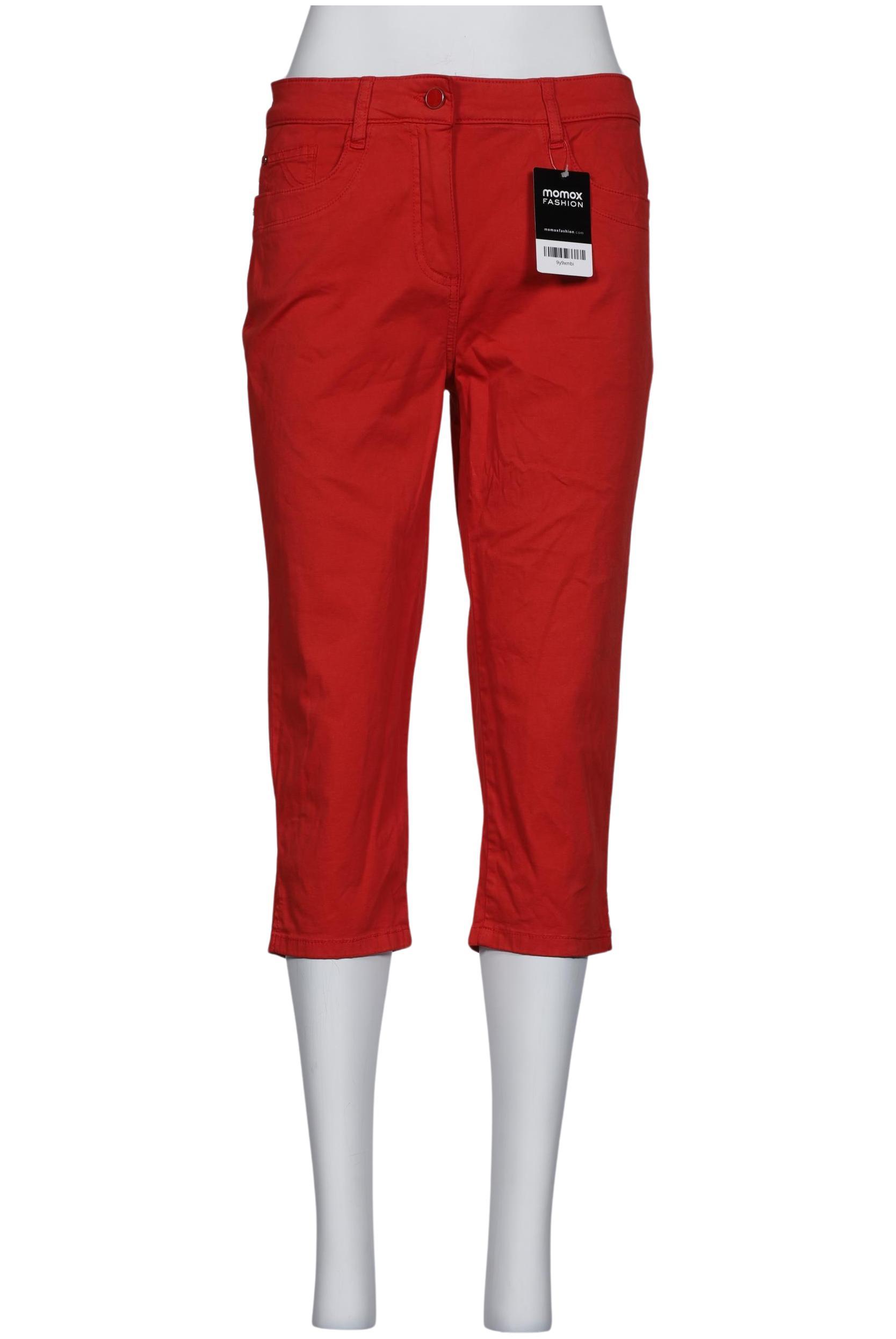 Thumbnail - Walbusch Damen Stoffhose, rot, Gr. 19