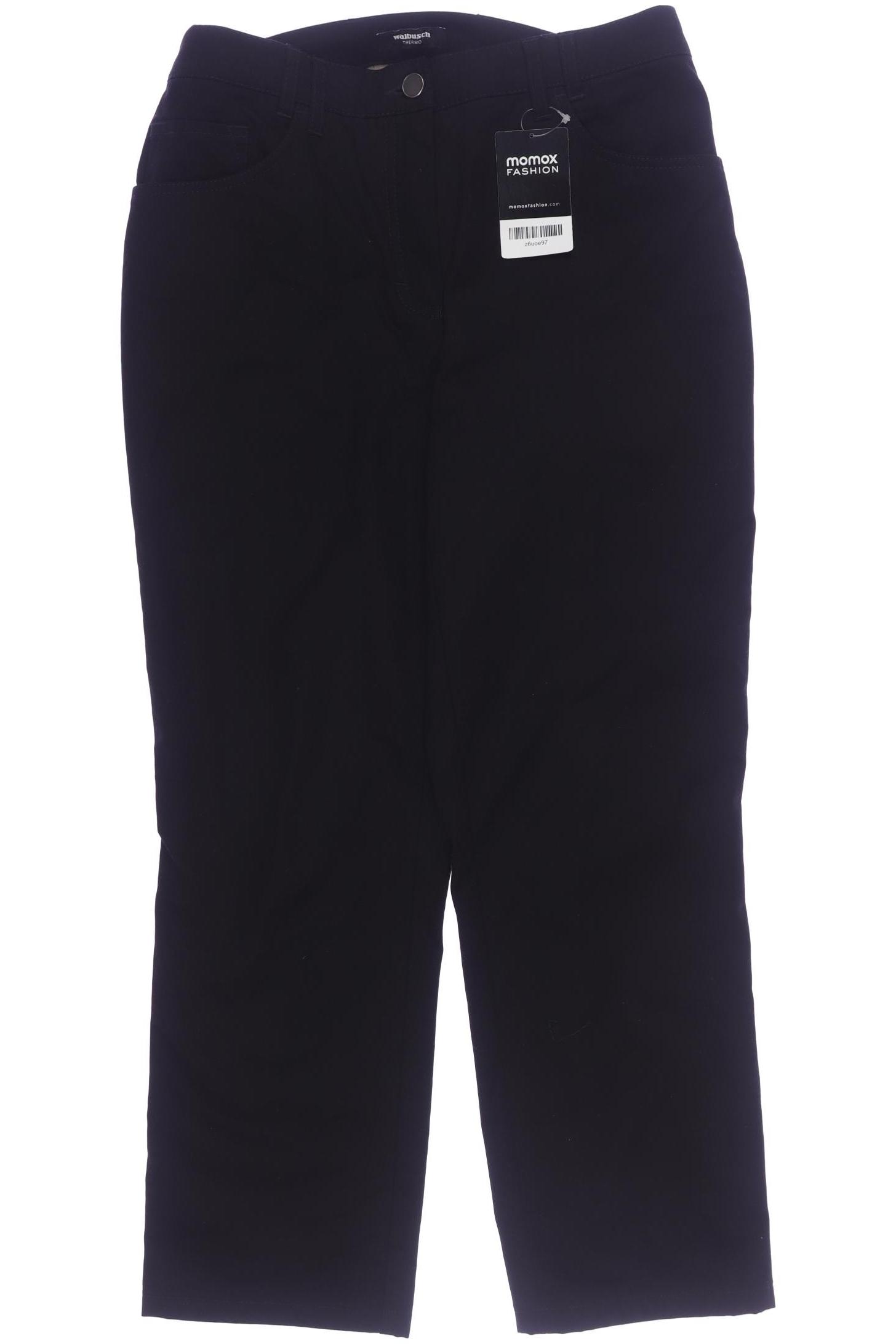 

Walbusch Damen Stoffhose, schwarz, Gr. 19
