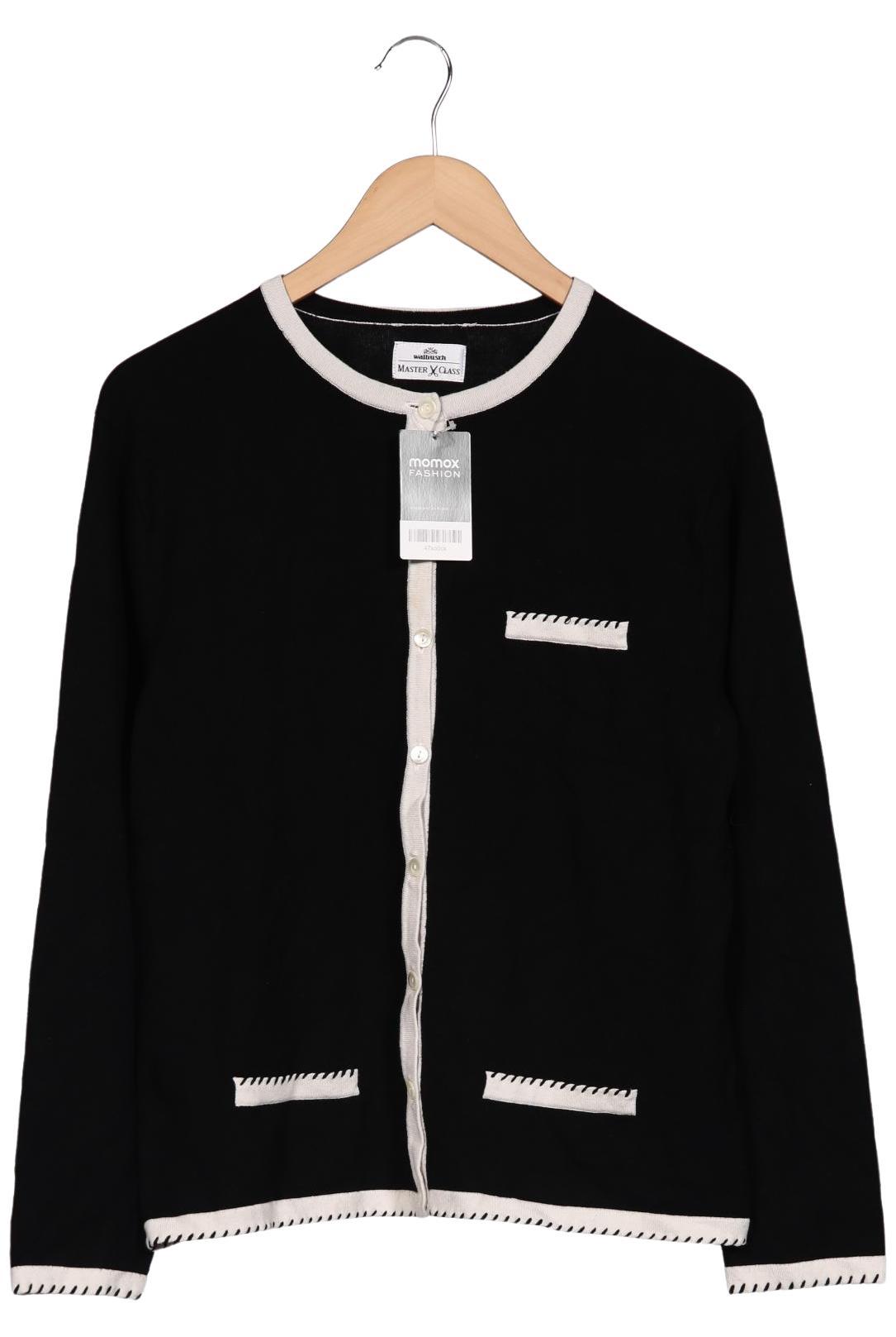 

Walbusch Damen Strickjacke, schwarz, Gr. 42