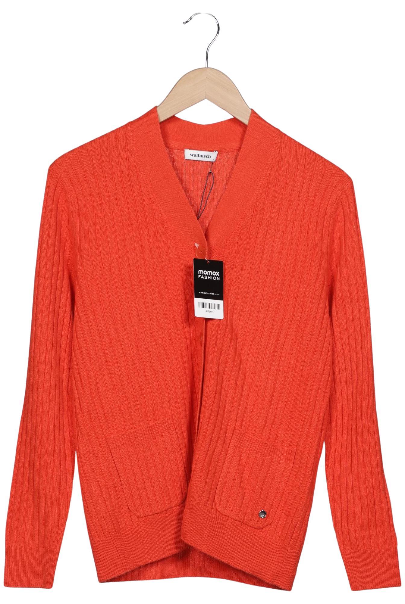

Walbusch Damen Strickjacke, orange, Gr. 38