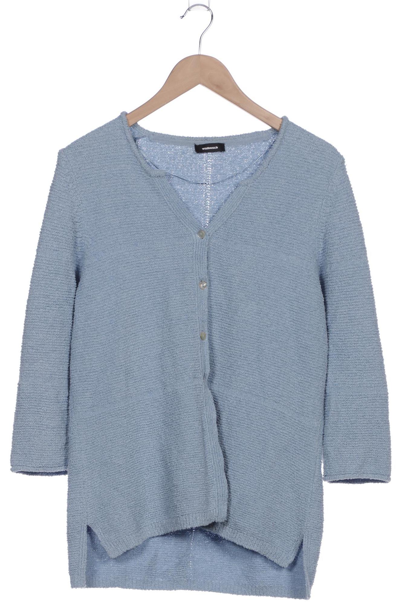 

Walbusch Damen Strickjacke, blau, Gr. 44