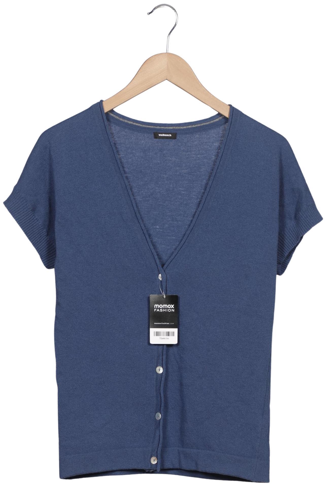 

Walbusch Damen Strickjacke, blau, Gr. 36