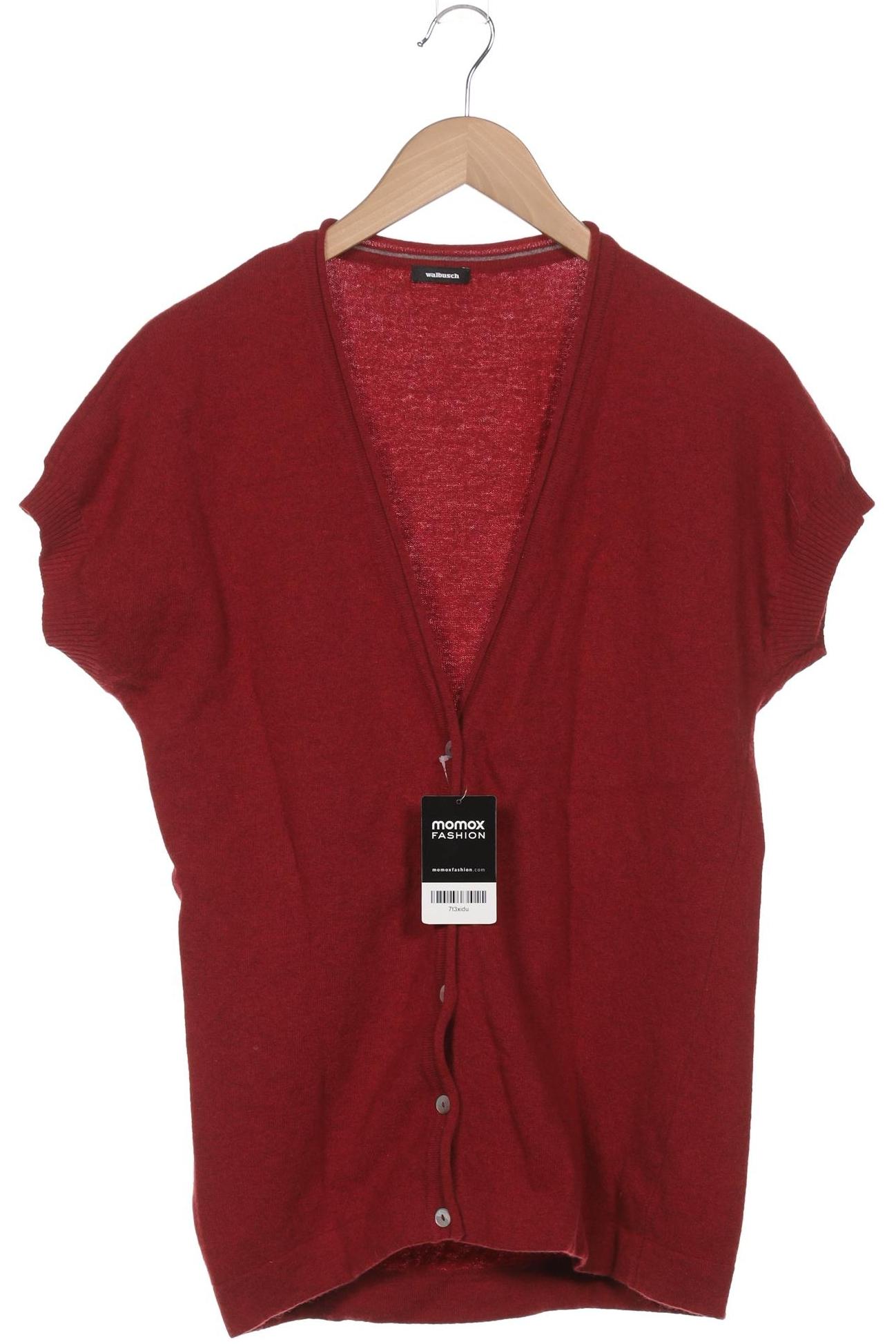 

Walbusch Damen Strickjacke, rot, Gr. 44