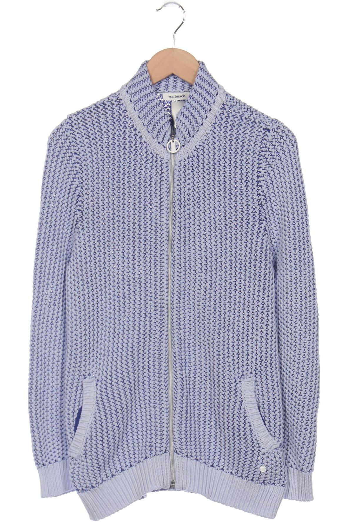 

Walbusch Damen Strickjacke, blau, Gr. 40