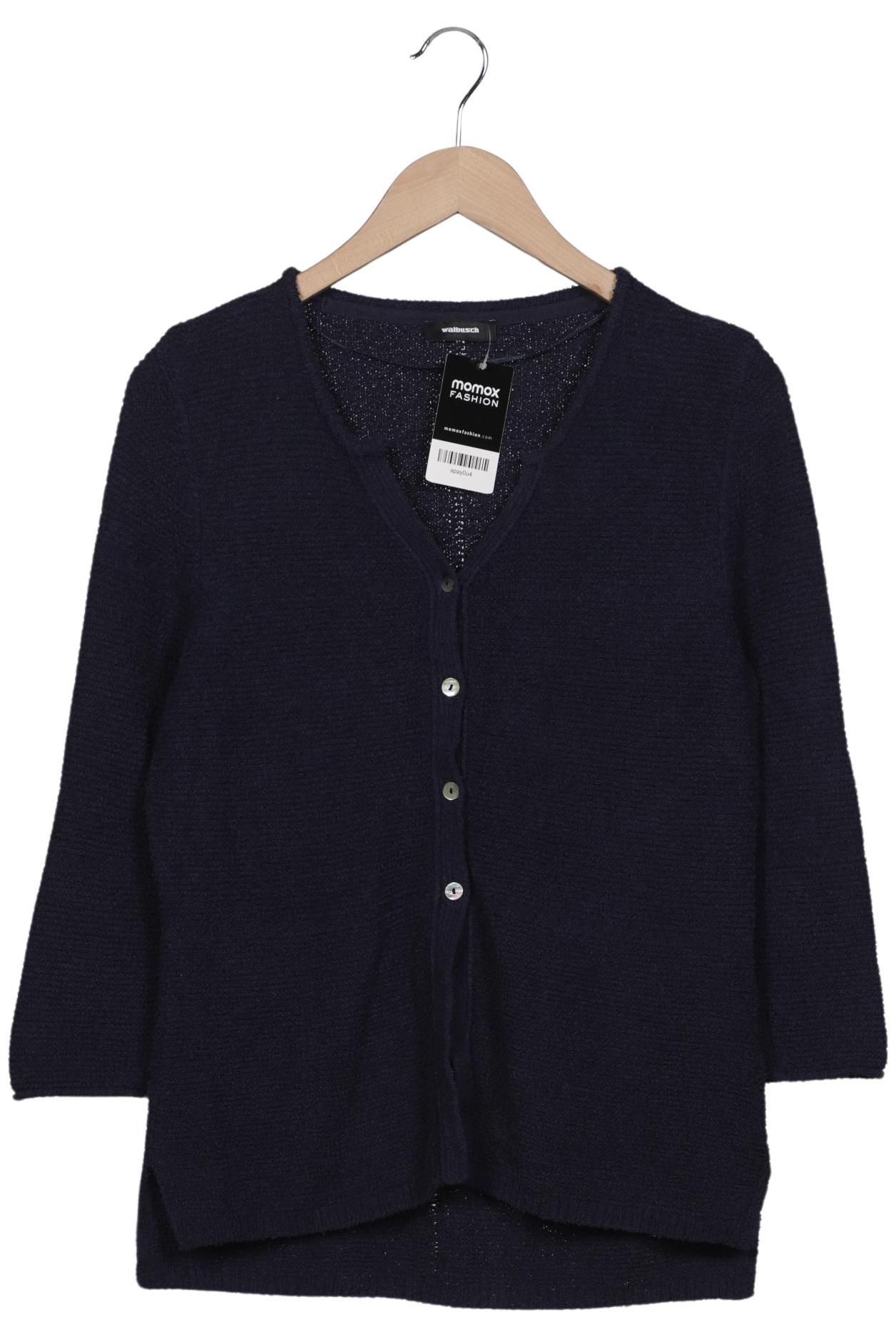 

Walbusch Damen Strickjacke, marineblau, Gr. 38