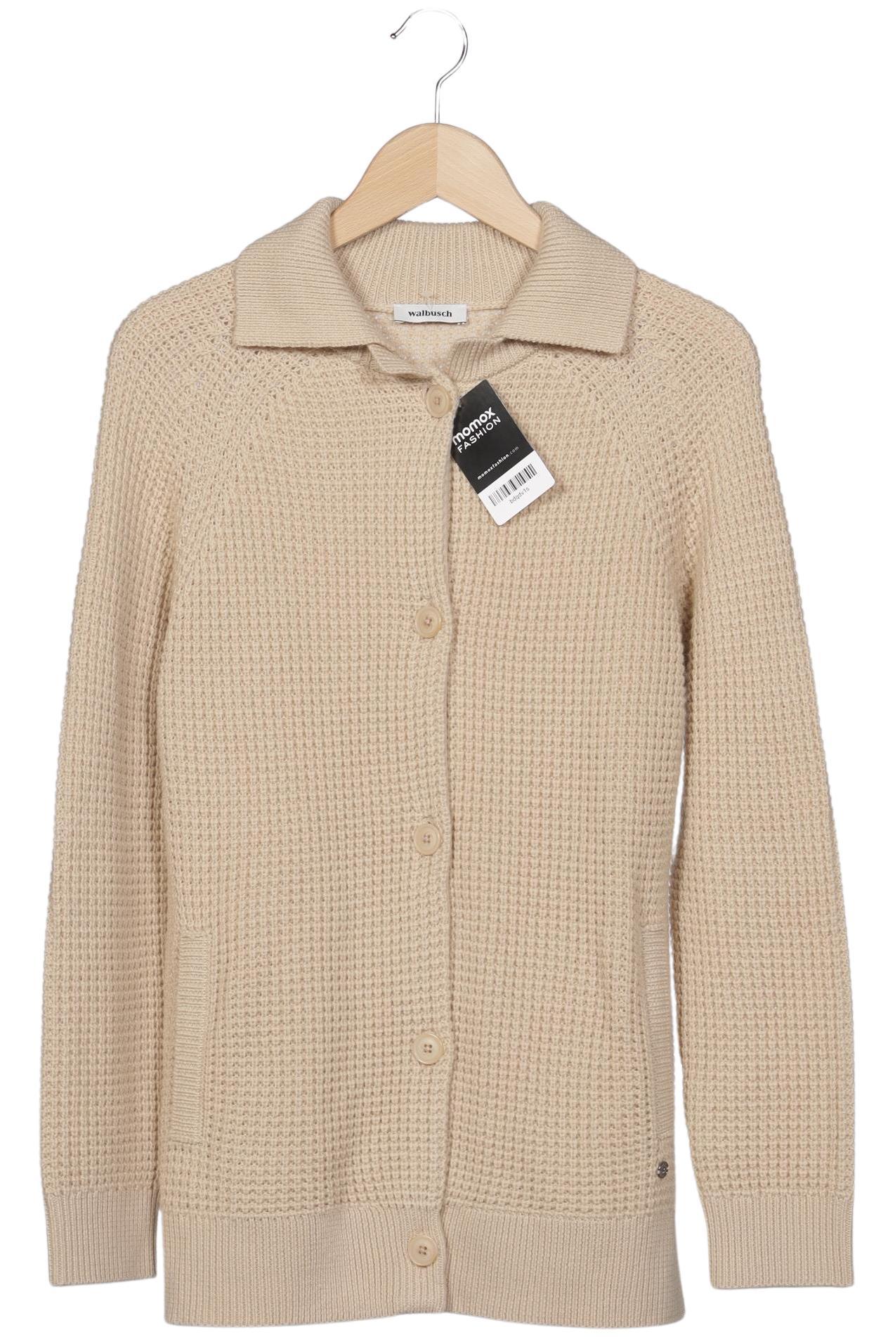 

Walbusch Damen Strickjacke, beige, Gr. 38