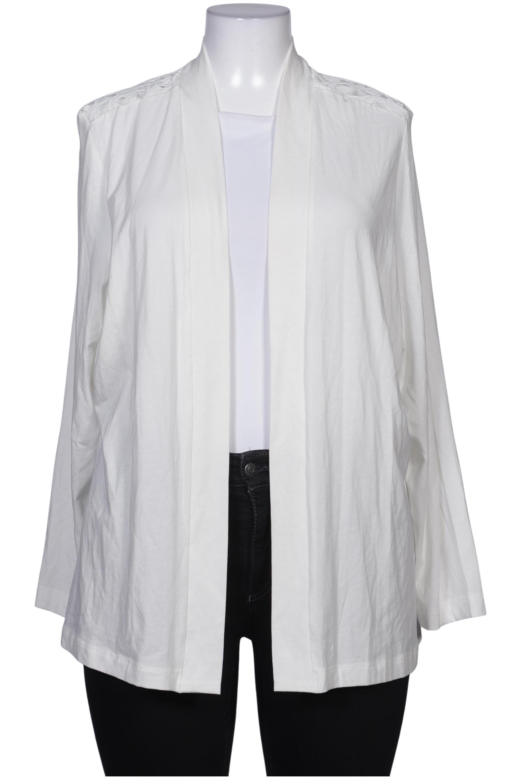 

Walbusch Damen Strickjacke, cremeweiß, Gr. 48
