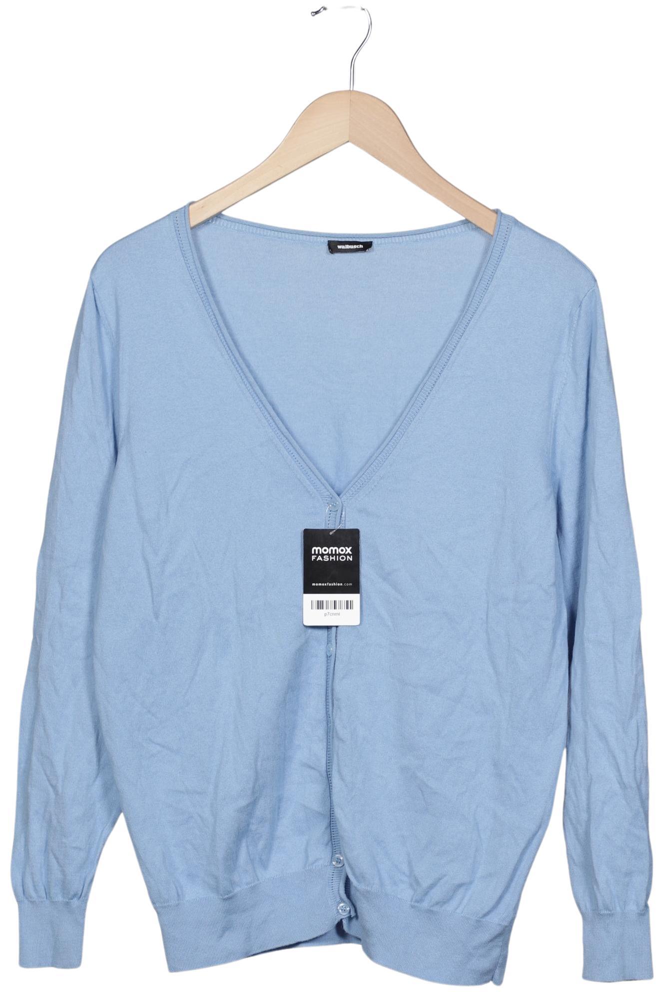 

Walbusch Damen Strickjacke, hellblau, Gr. 44