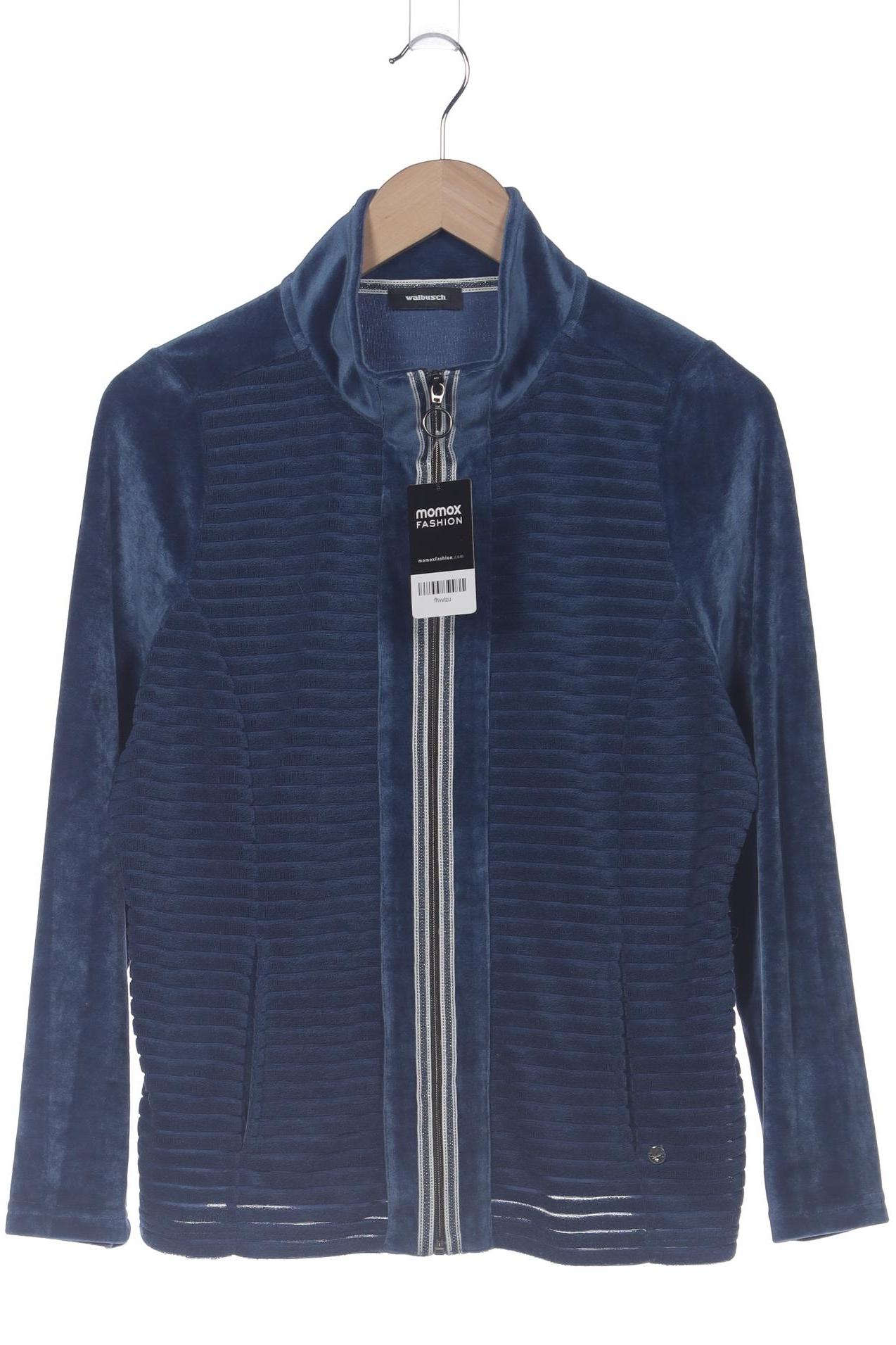 

Walbusch Damen Strickjacke, blau, Gr. 40