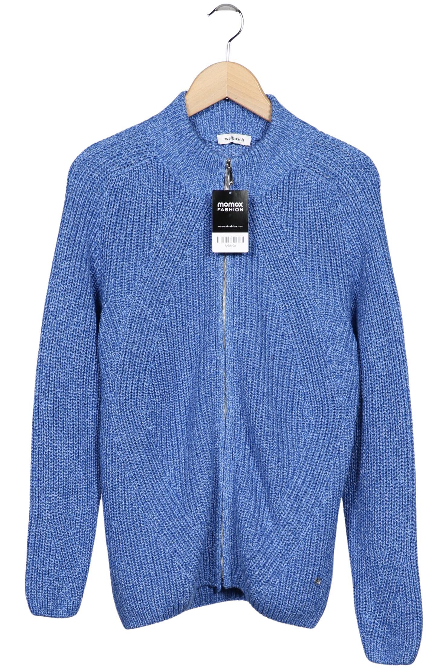 

Walbusch Damen Strickjacke, blau, Gr. 42