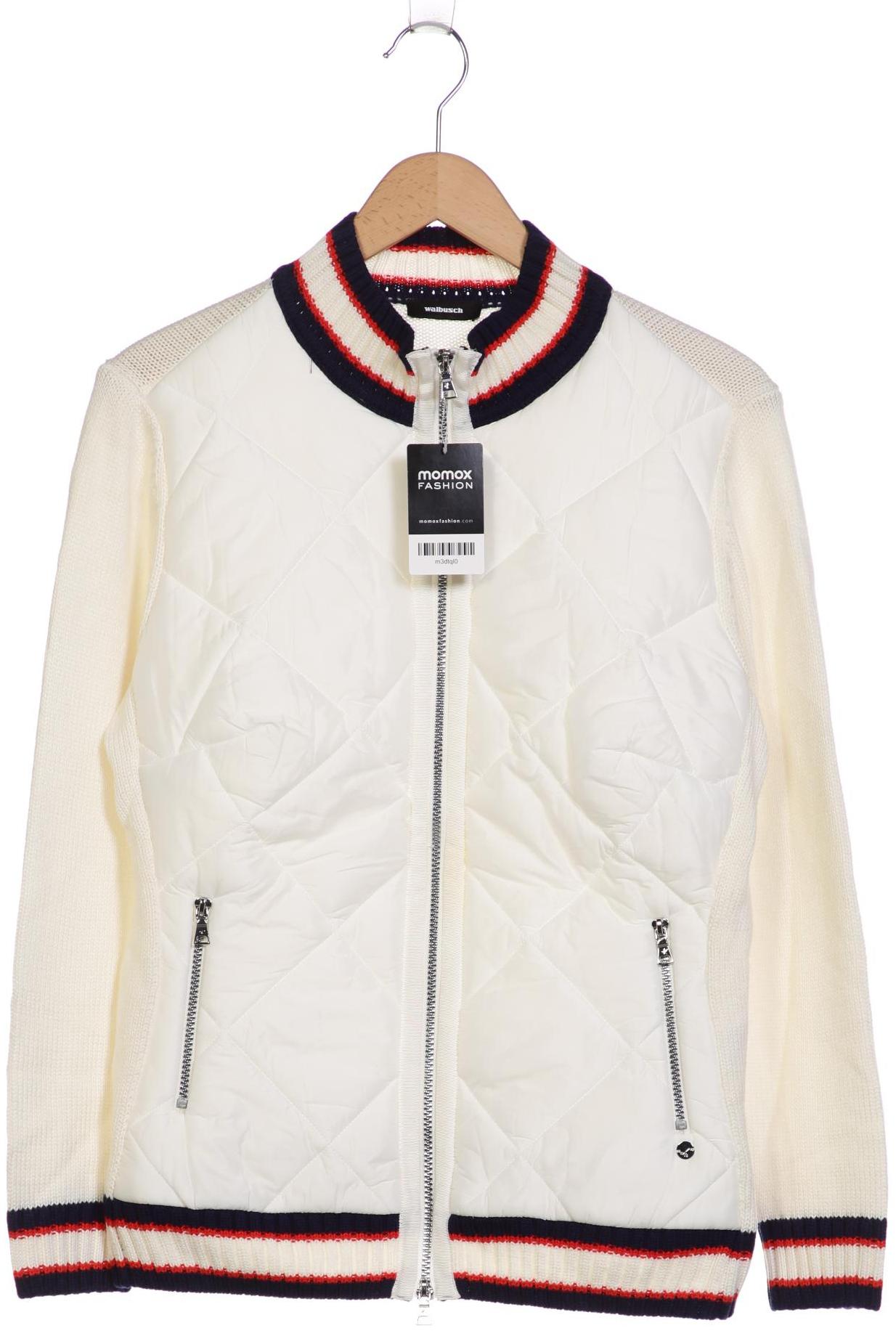 

Walbusch Damen Strickjacke, weiß, Gr. 42