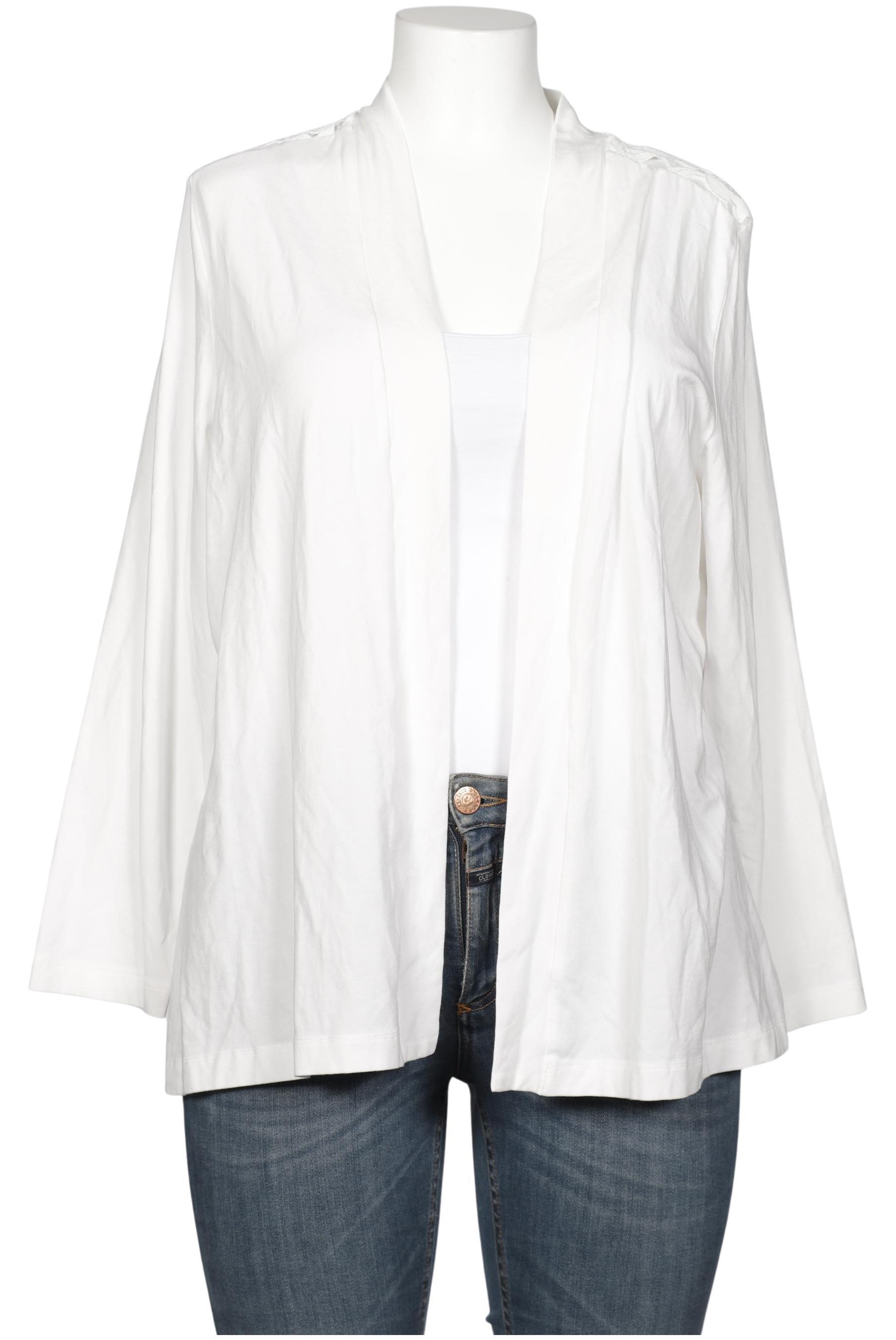 

Walbusch Damen Strickjacke, weiß, Gr. 48