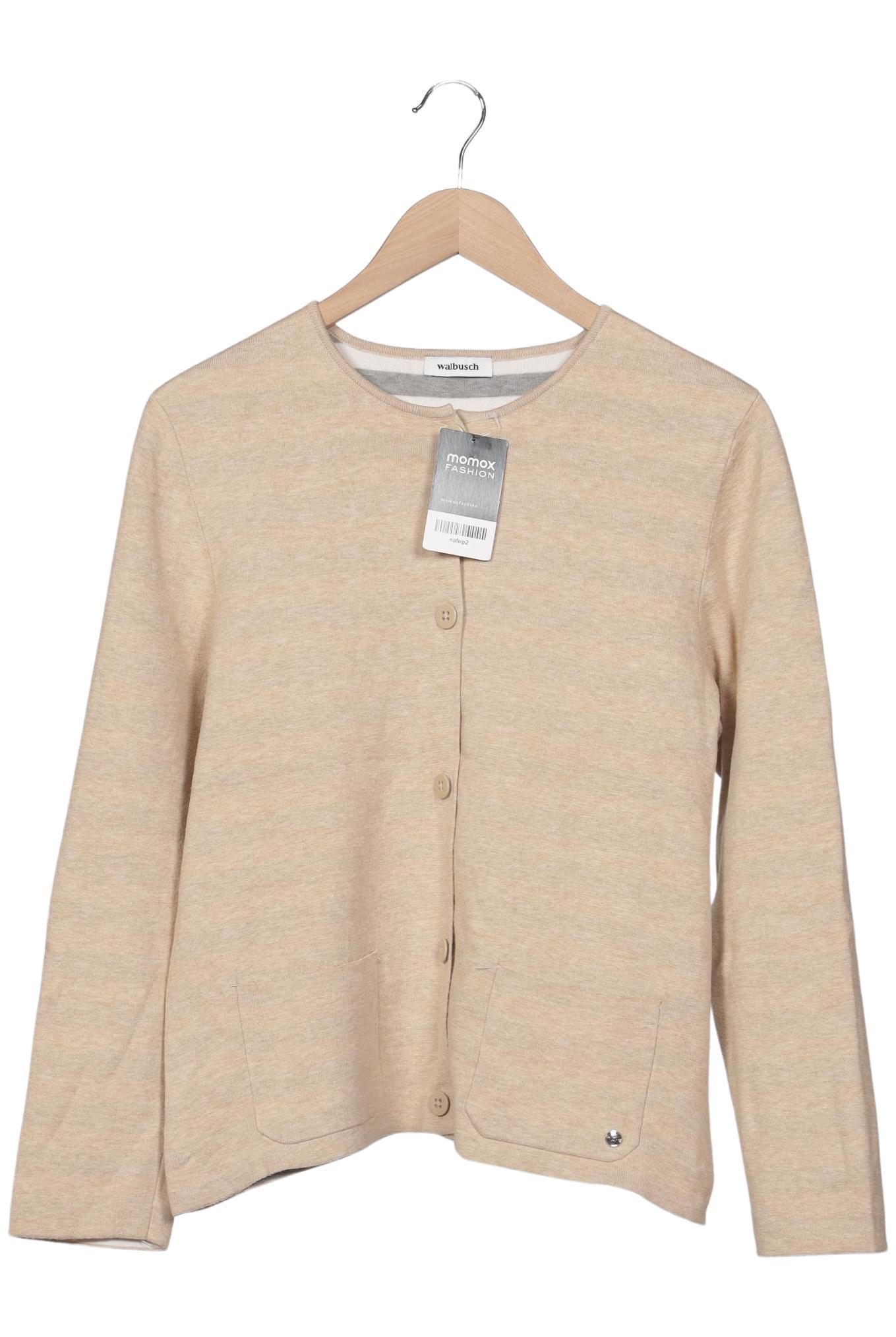 

Walbusch Damen Strickjacke, beige, Gr. 40