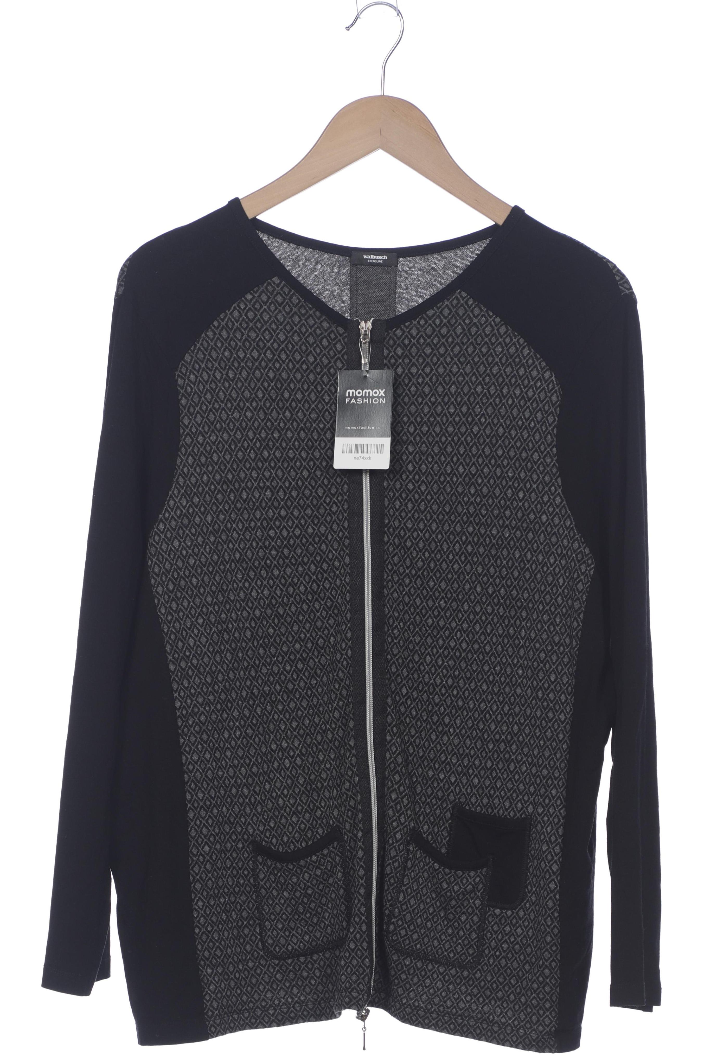 

Walbusch Damen Strickjacke, schwarz, Gr. 48
