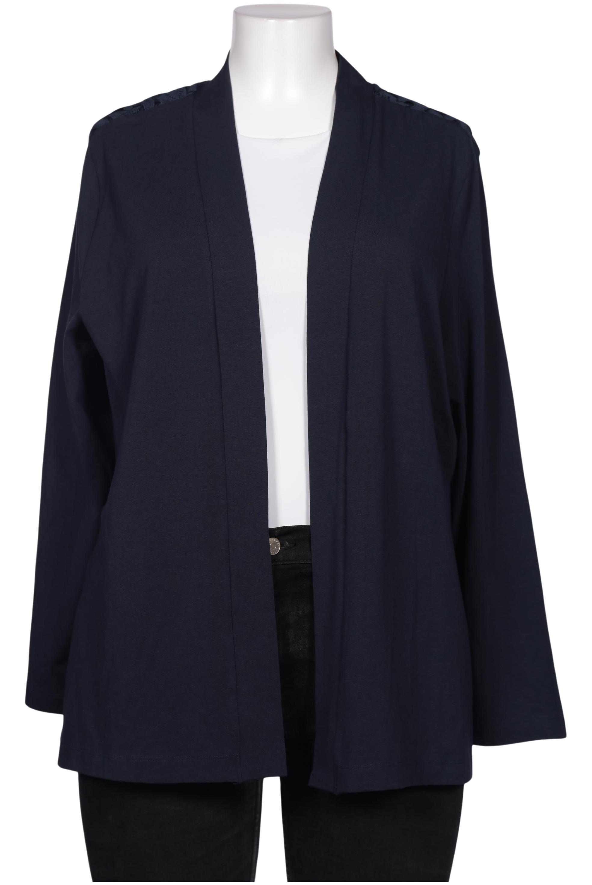 

Walbusch Damen Strickjacke, marineblau, Gr. 48