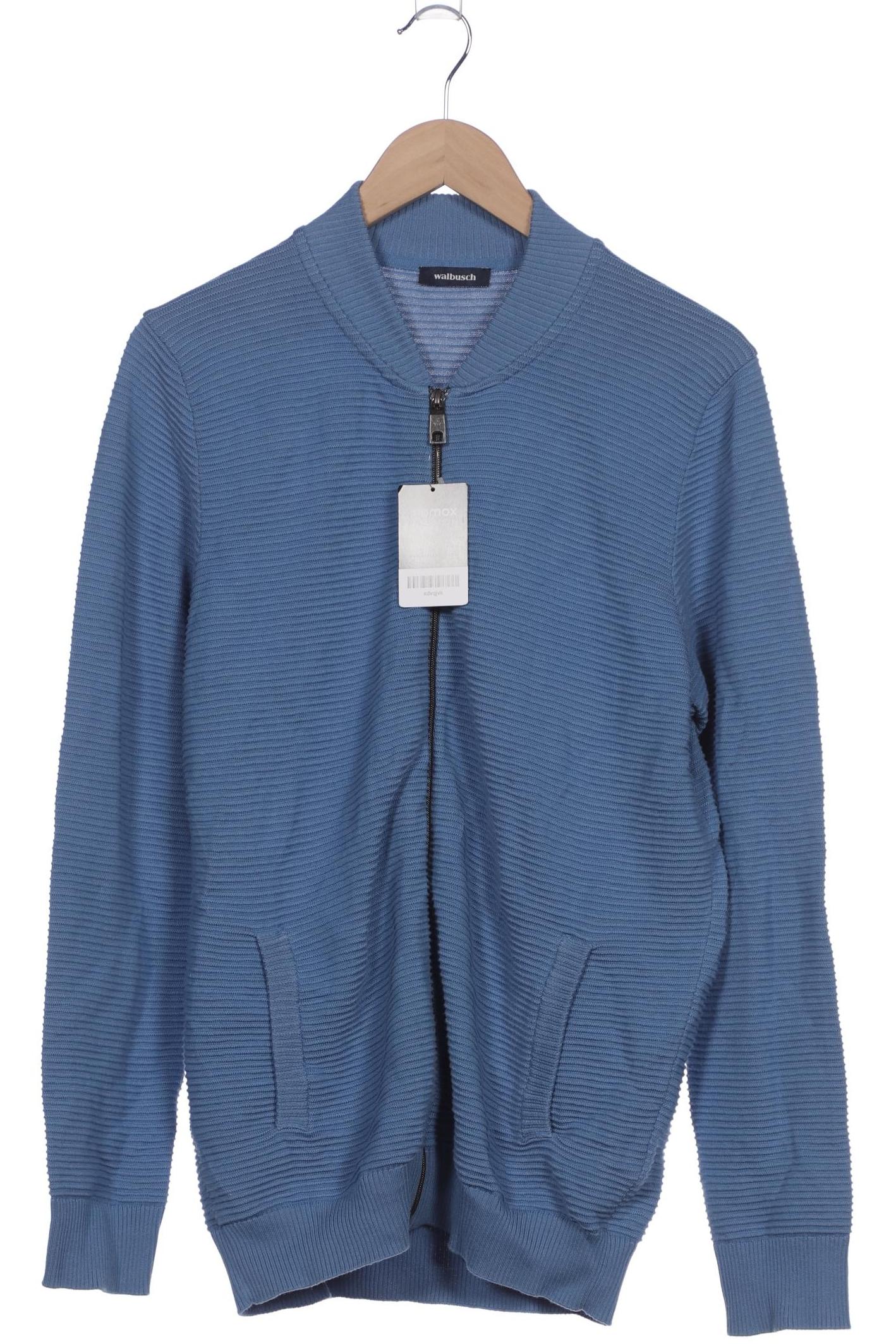 

Walbusch Damen Strickjacke, blau, Gr. 48
