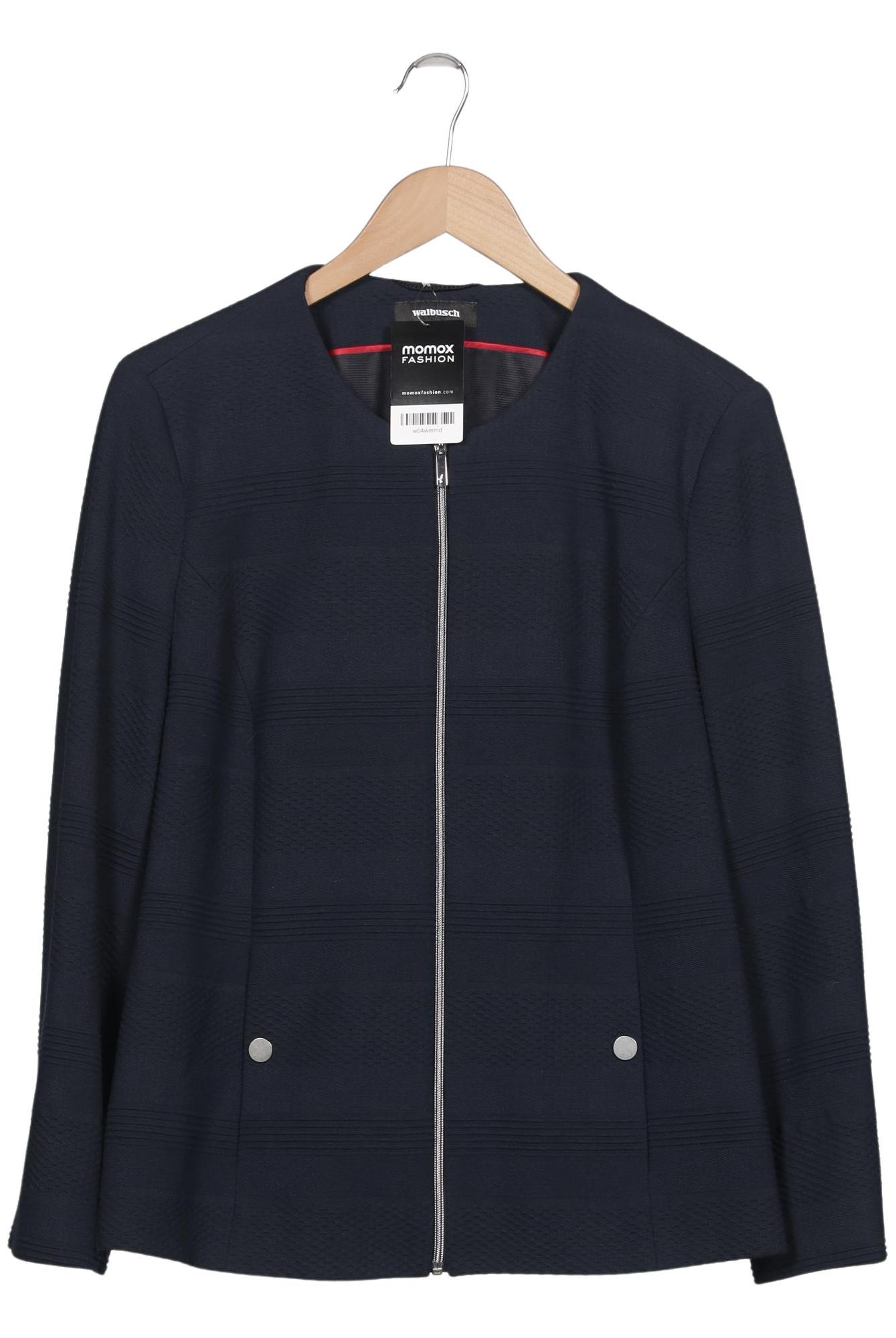 

Walbusch Damen Strickjacke, marineblau, Gr. 46