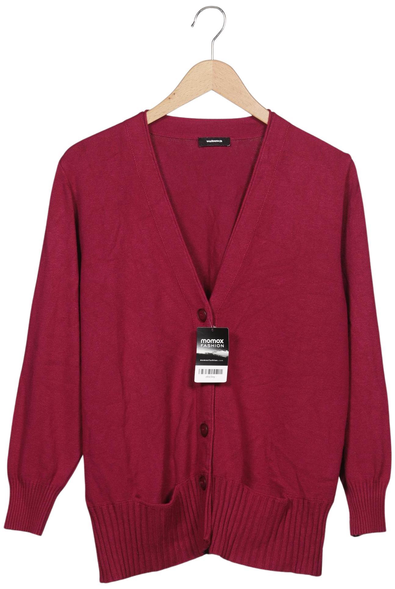 

Walbusch Damen Strickjacke, bordeaux, Gr. 48