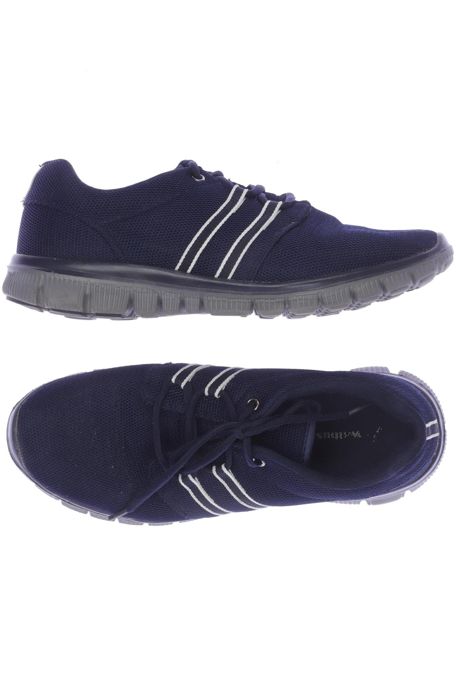 

Walbusch Herren Halbschuh, blau, Gr. 47