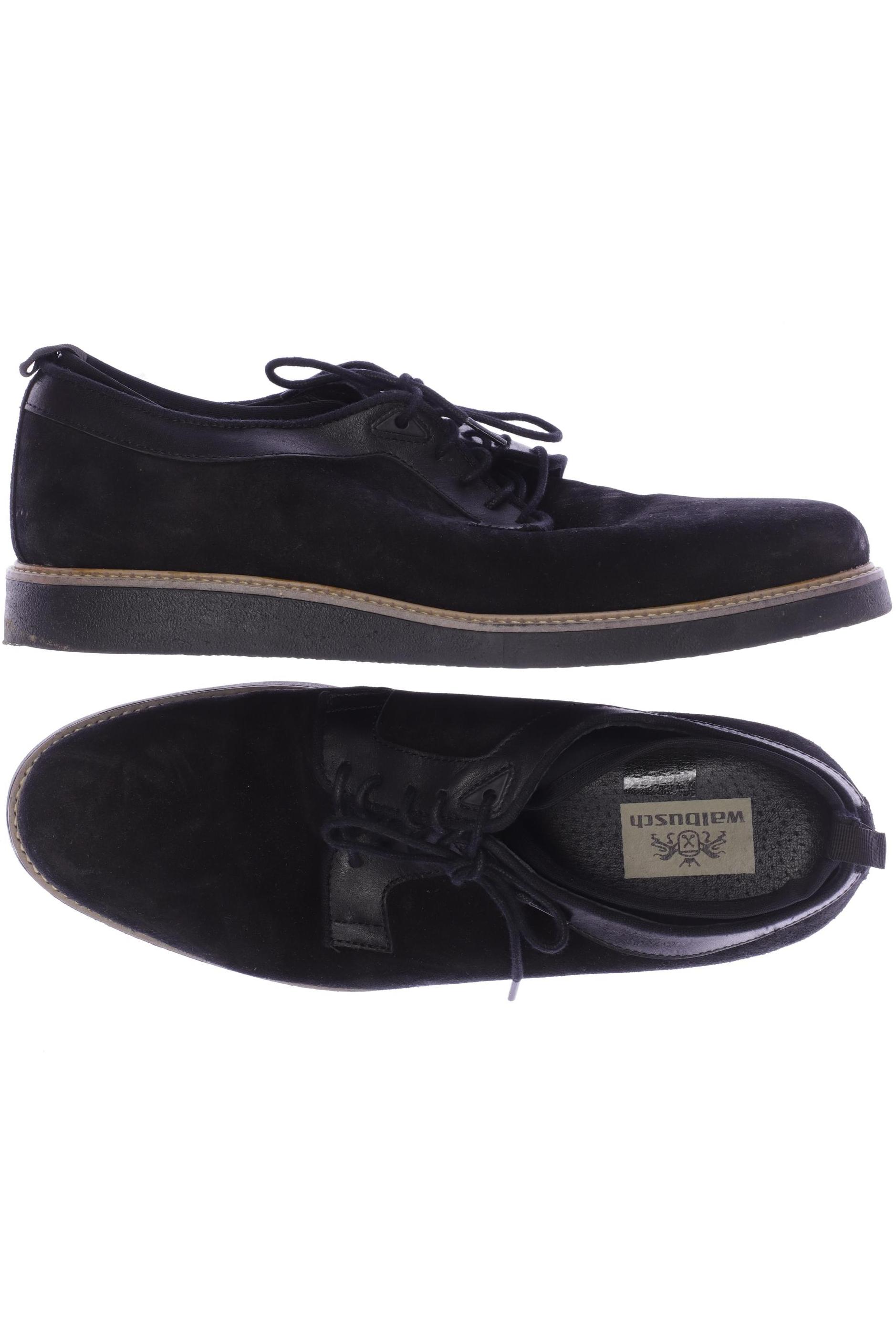 

Walbusch Herren Halbschuh, schwarz, Gr. 40