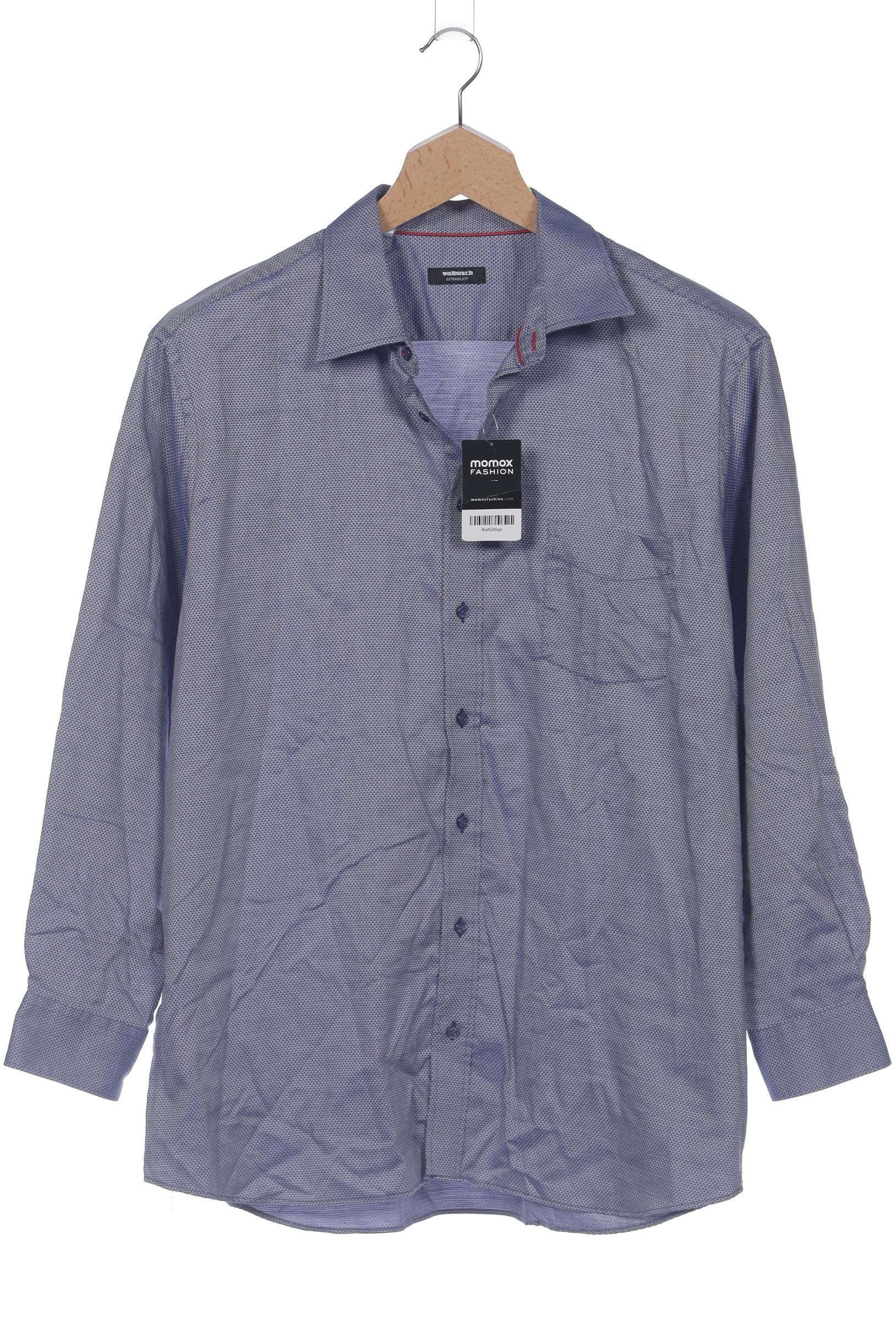 

Walbusch Herren Hemd, blau, Gr. 58