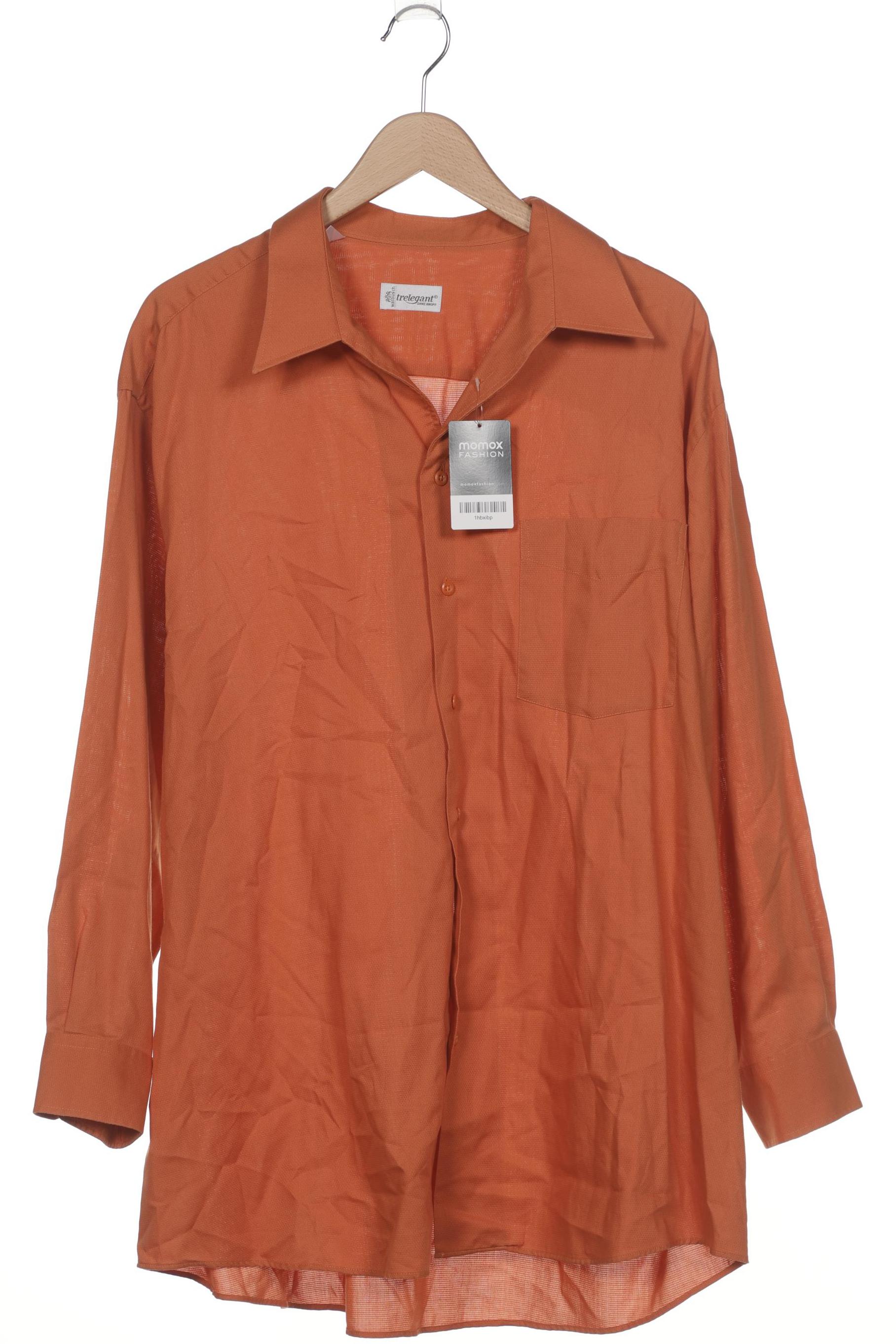 

Walbusch Herren Hemd, orange, Gr. 56