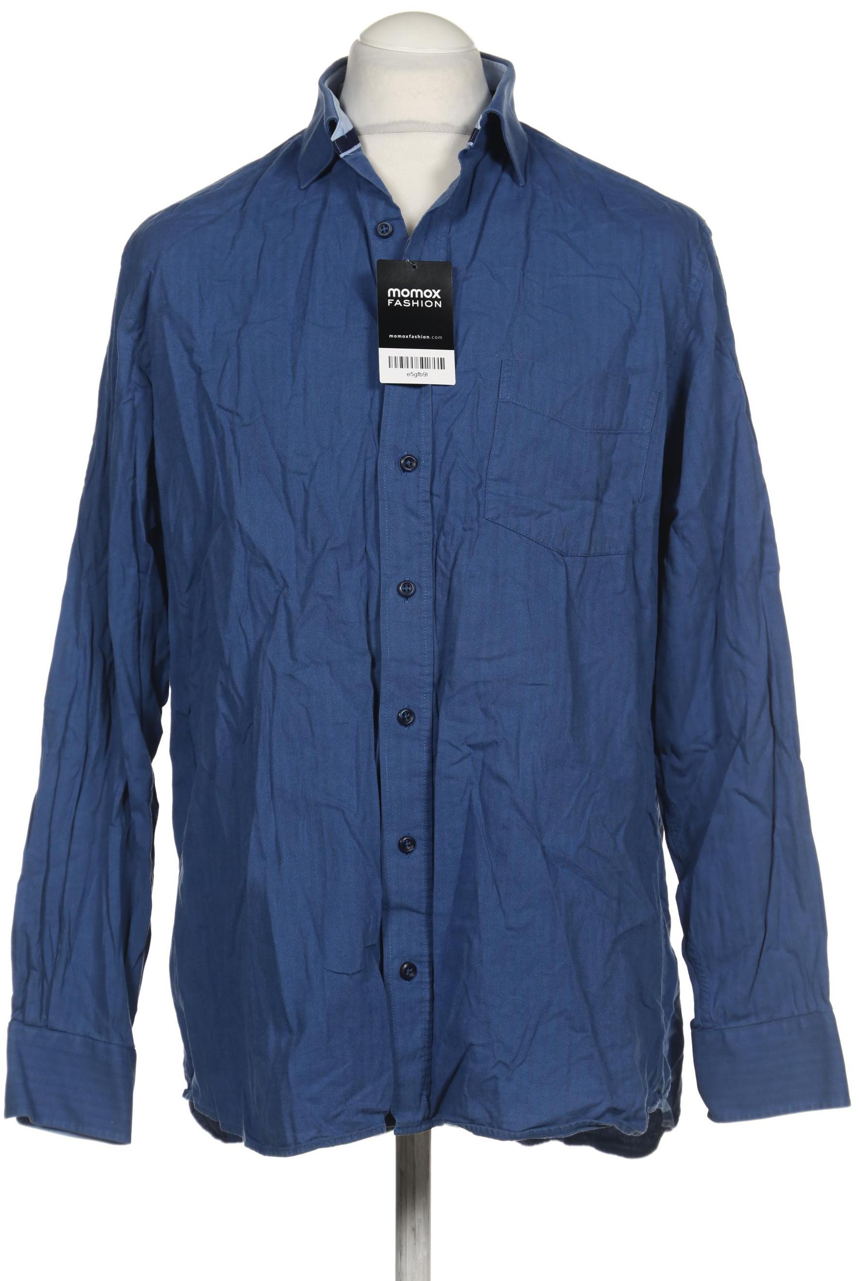 

Walbusch Herren Hemd, blau, Gr. 52