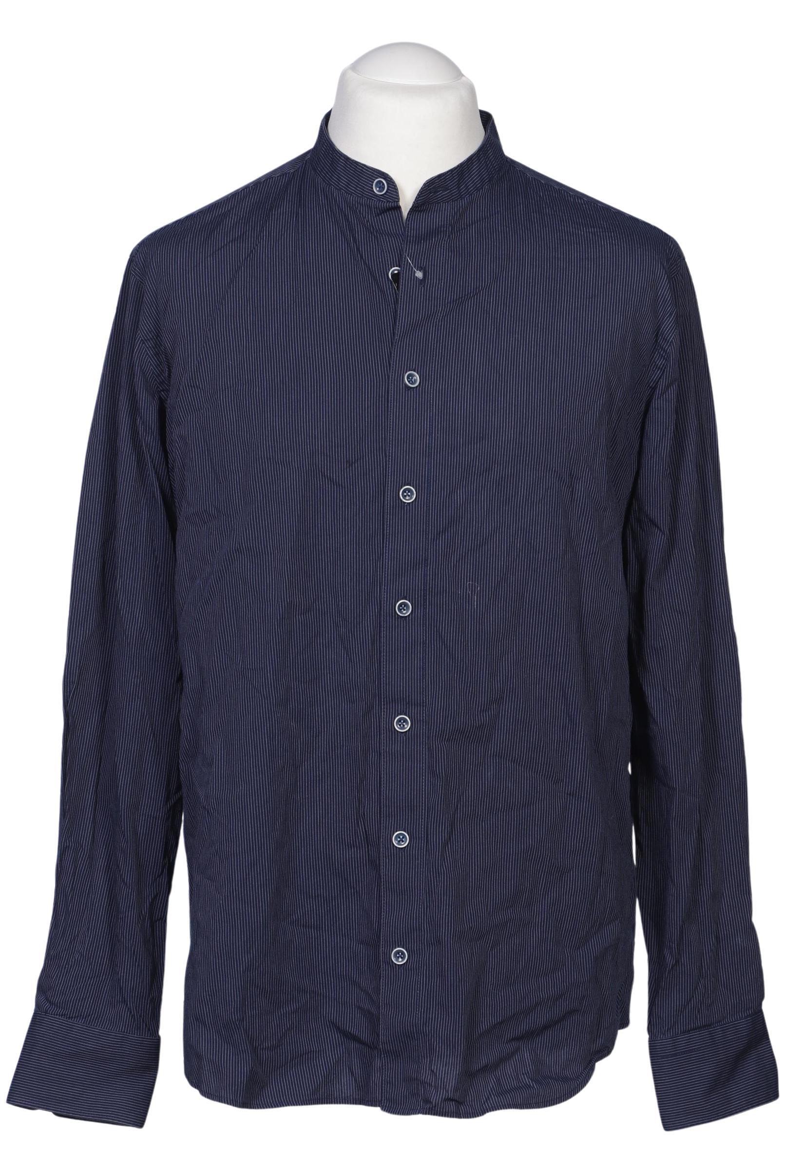 

Walbusch Herren Hemd, marineblau, Gr. 52