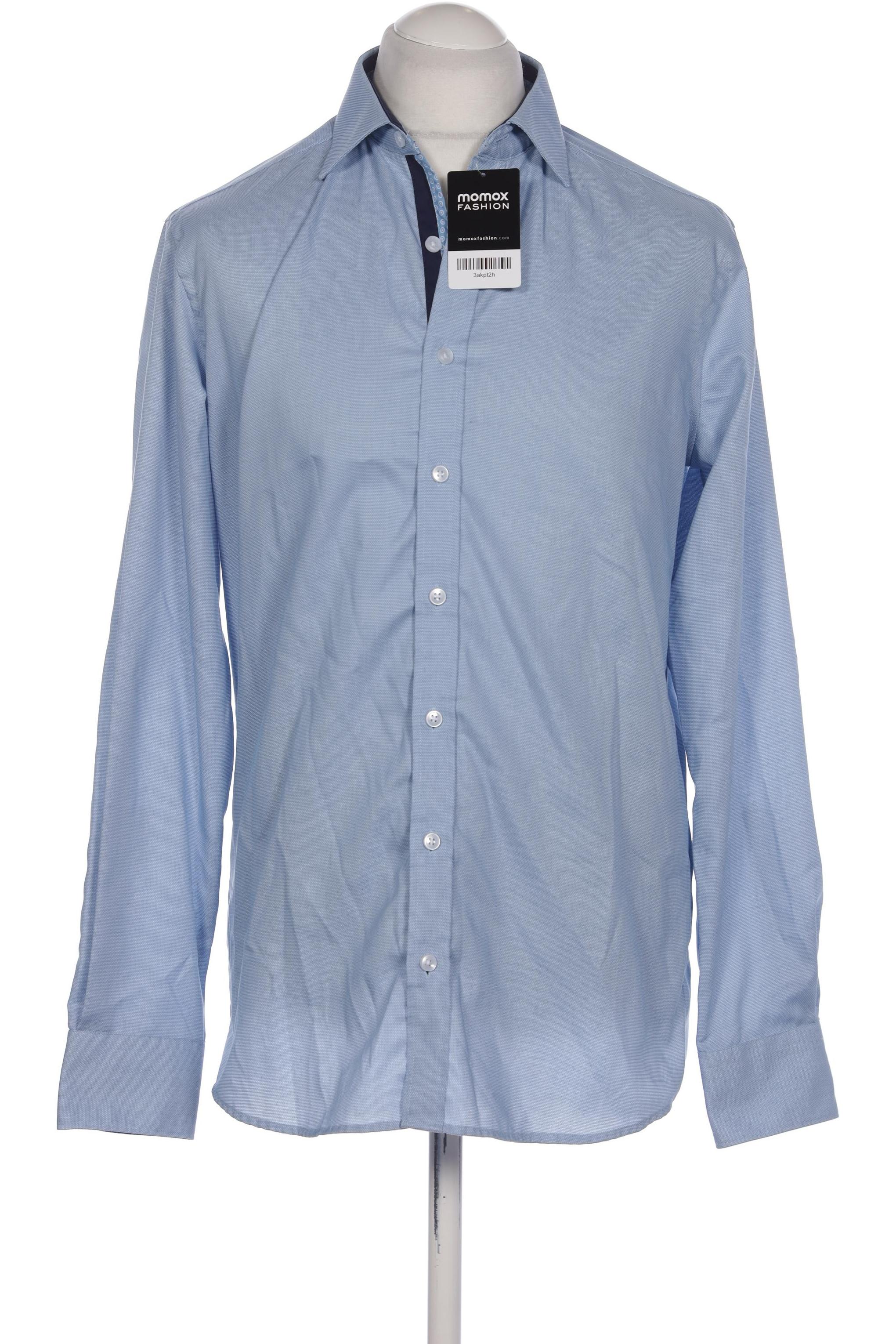

Walbusch Herren Hemd, blau, Gr. 50