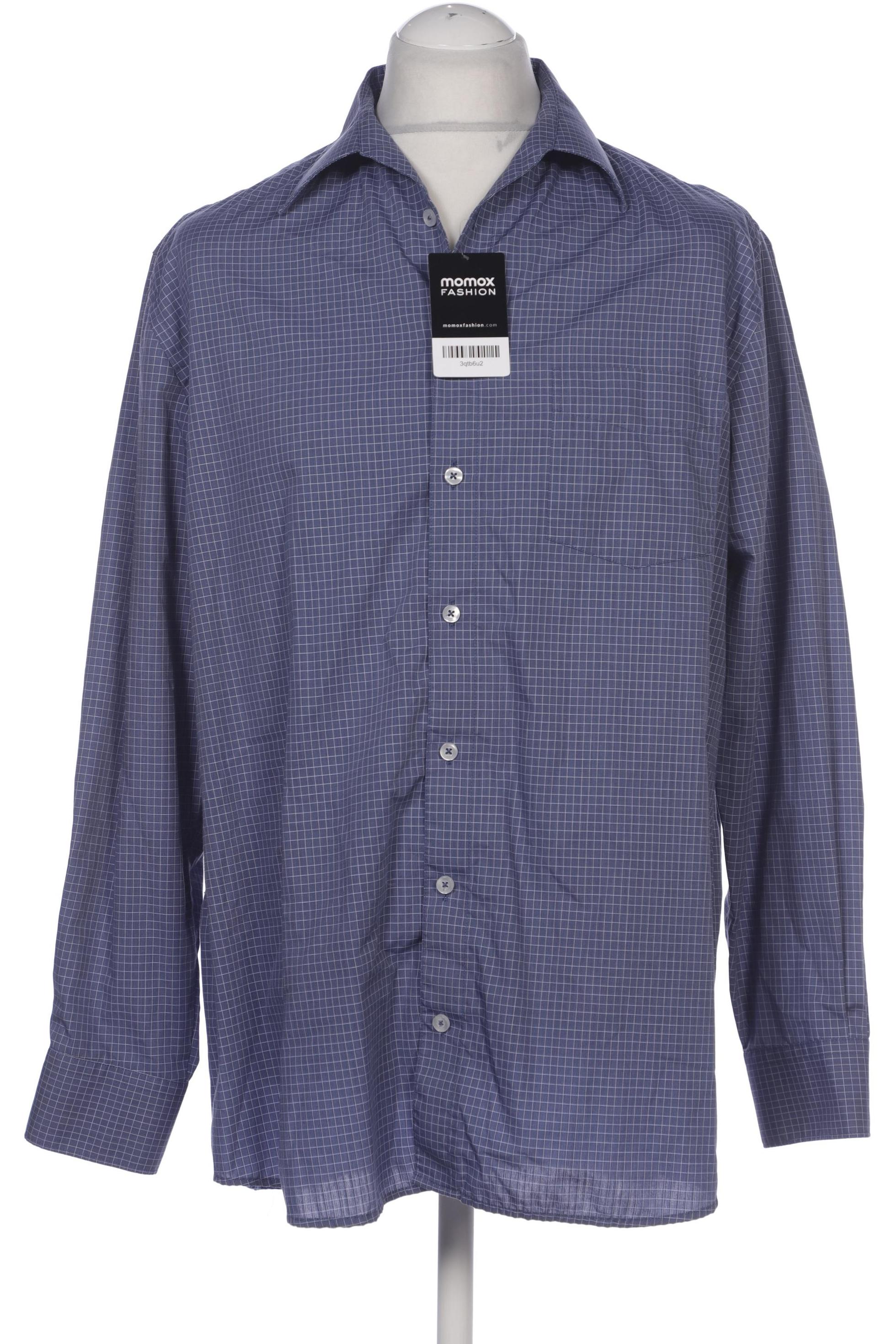 

Walbusch Herren Hemd, marineblau, Gr. 52