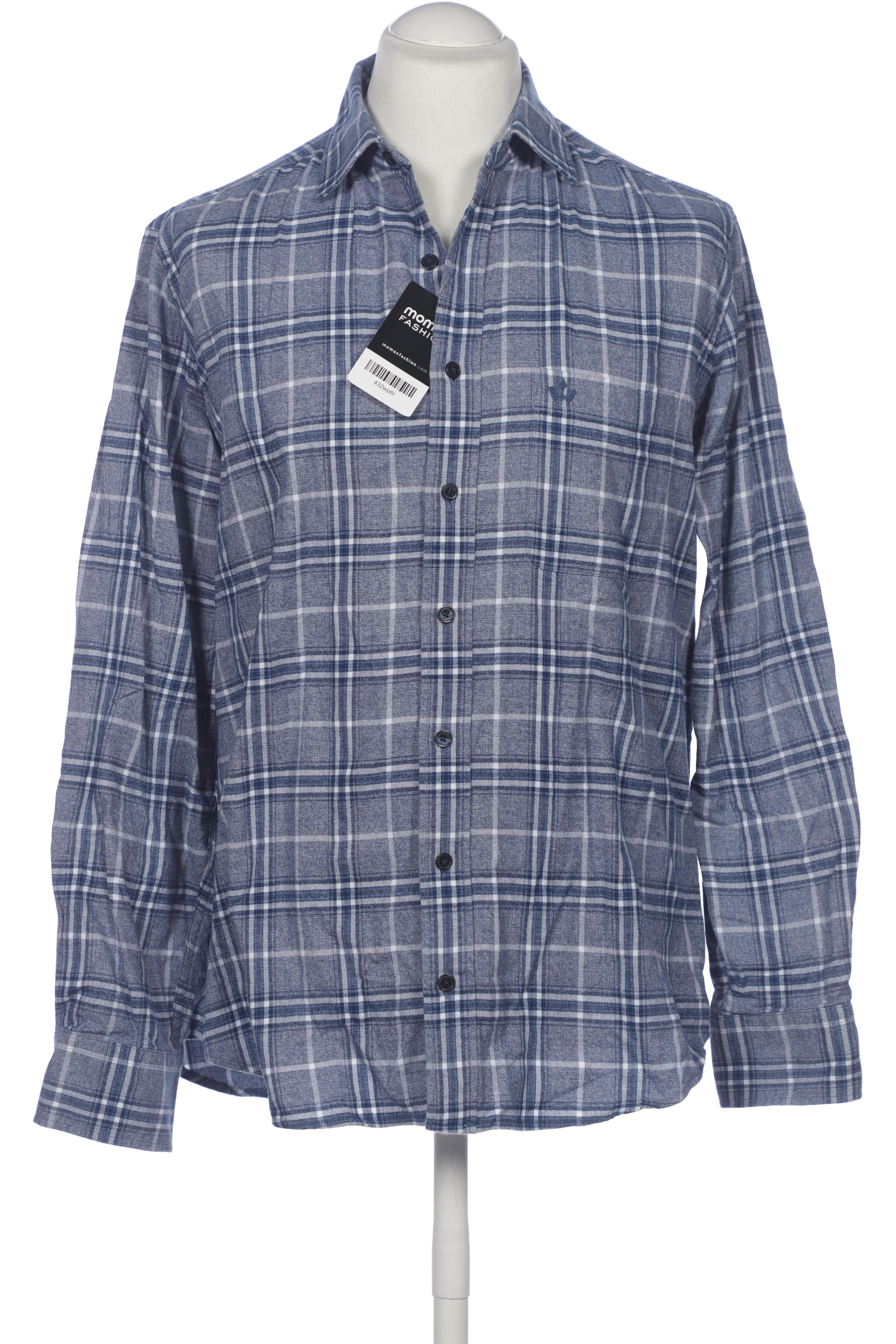 

Walbusch Herren Hemd, blau, Gr. 52