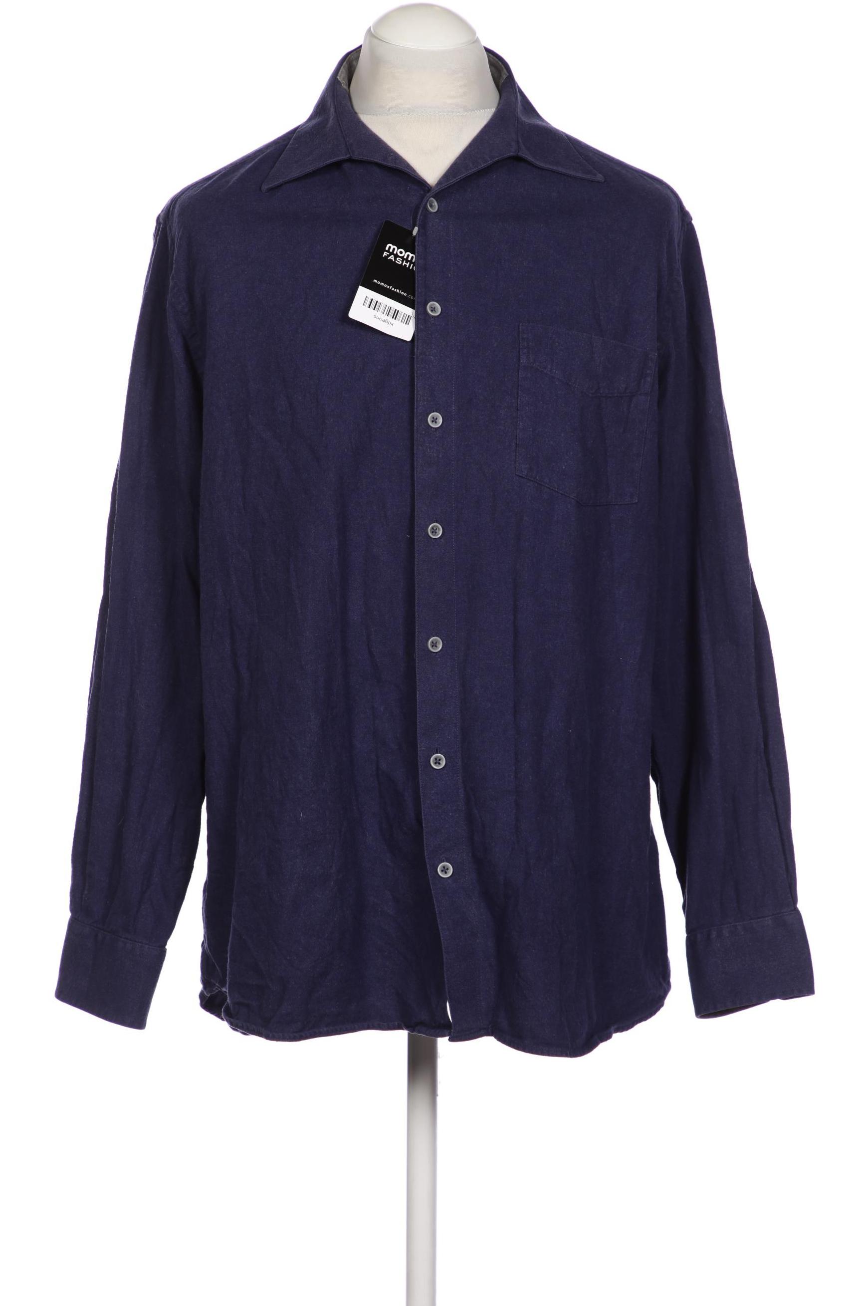 

Walbusch Herren Hemd, marineblau, Gr. 52