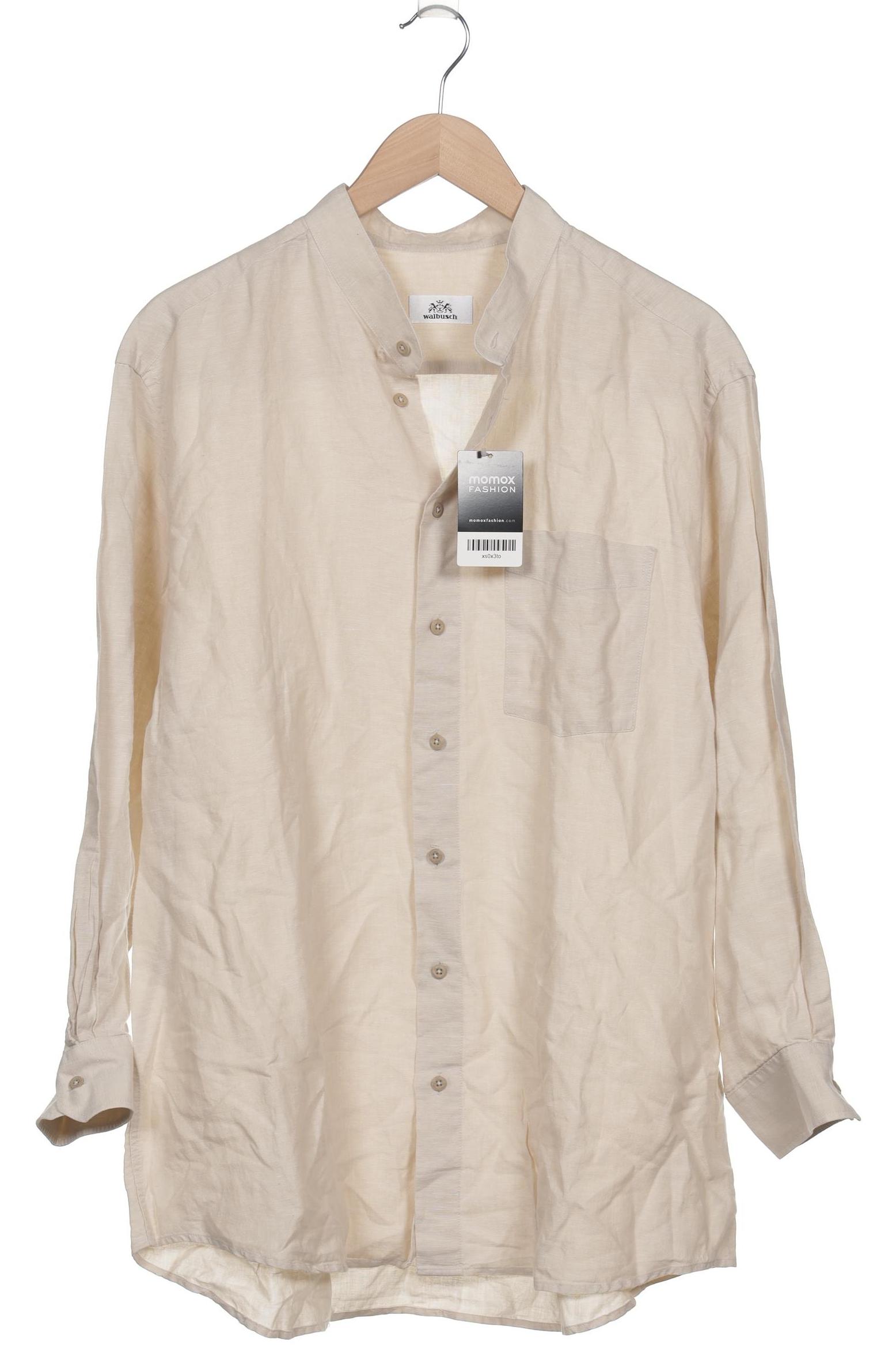 

Walbusch Herren Hemd, beige, Gr. 56