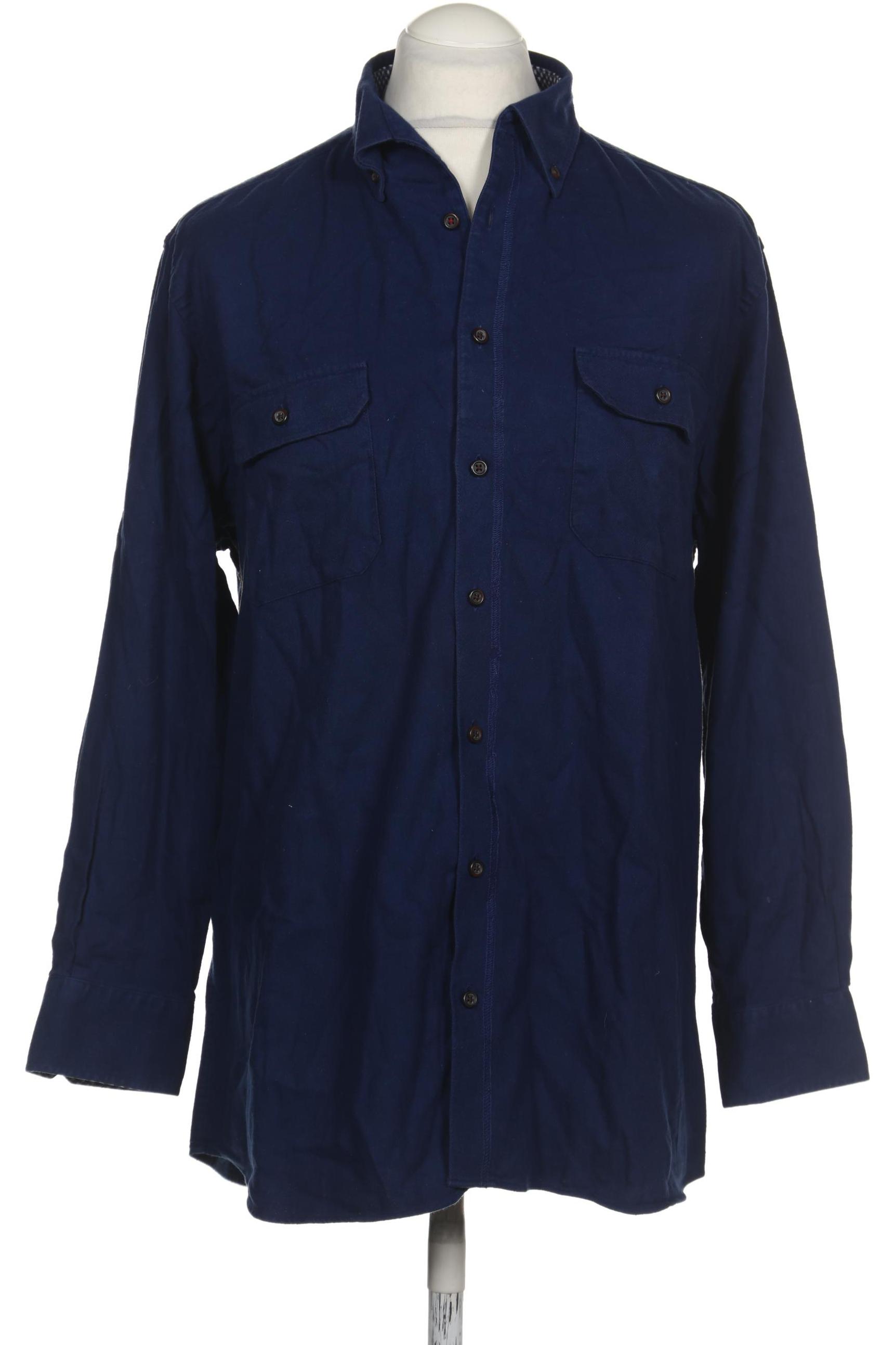 

Walbusch Herren Hemd, marineblau, Gr. 52