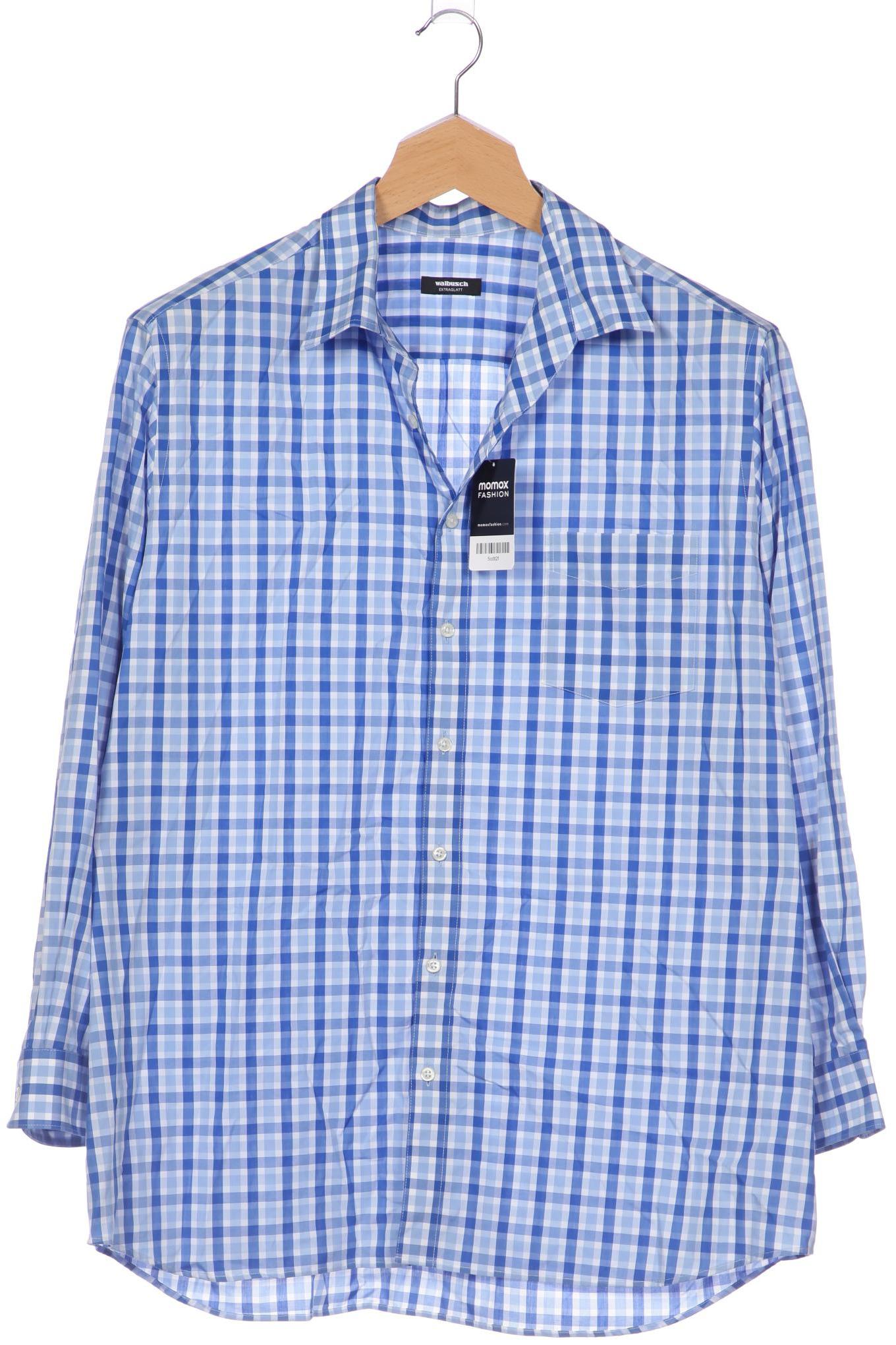 

Walbusch Herren Hemd, blau, Gr. 56