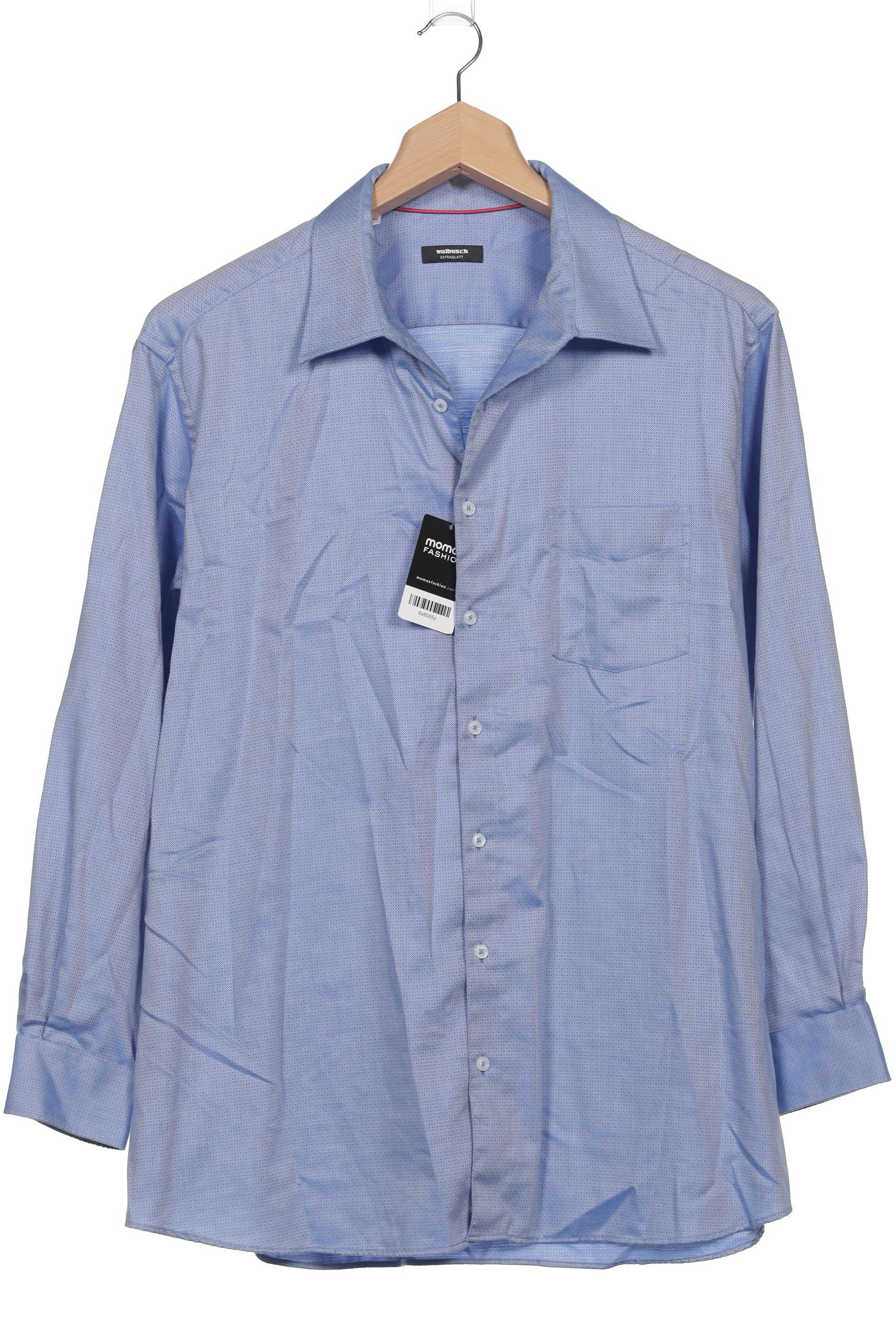 

Walbusch Herren Hemd, blau, Gr. 58