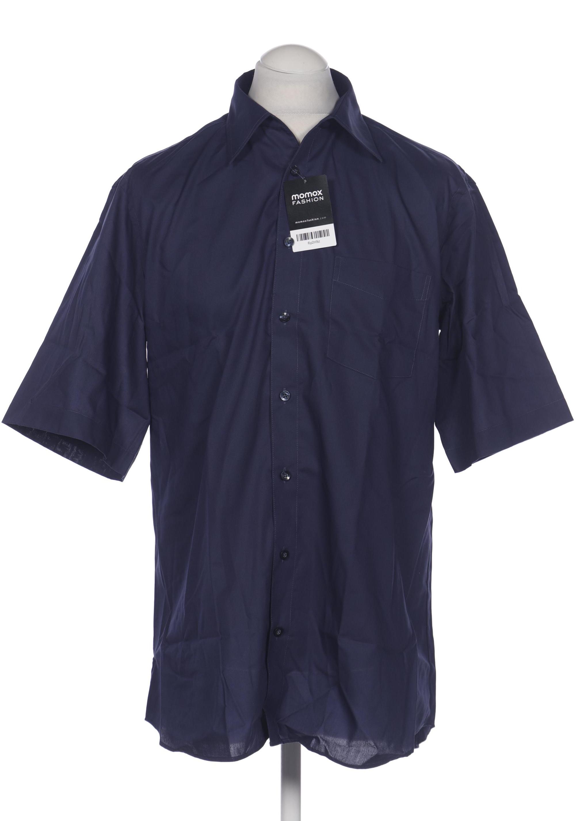 

Walbusch Herren Hemd, marineblau, Gr. 52