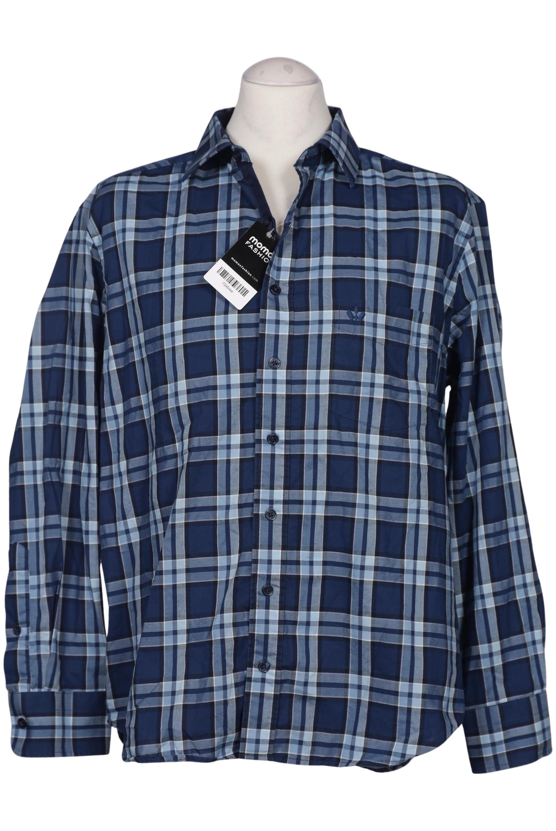 

Walbusch Herren Hemd, blau, Gr. 52