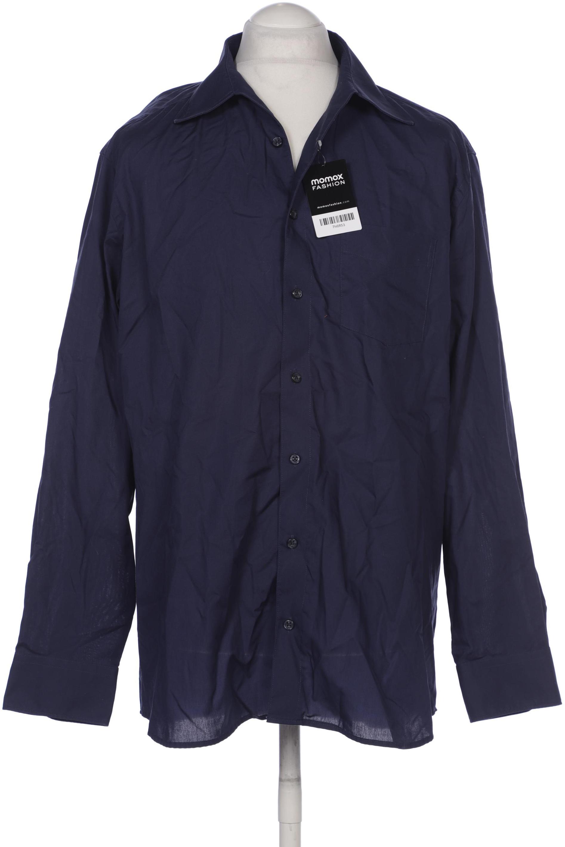 

Walbusch Herren Hemd, marineblau, Gr. 54