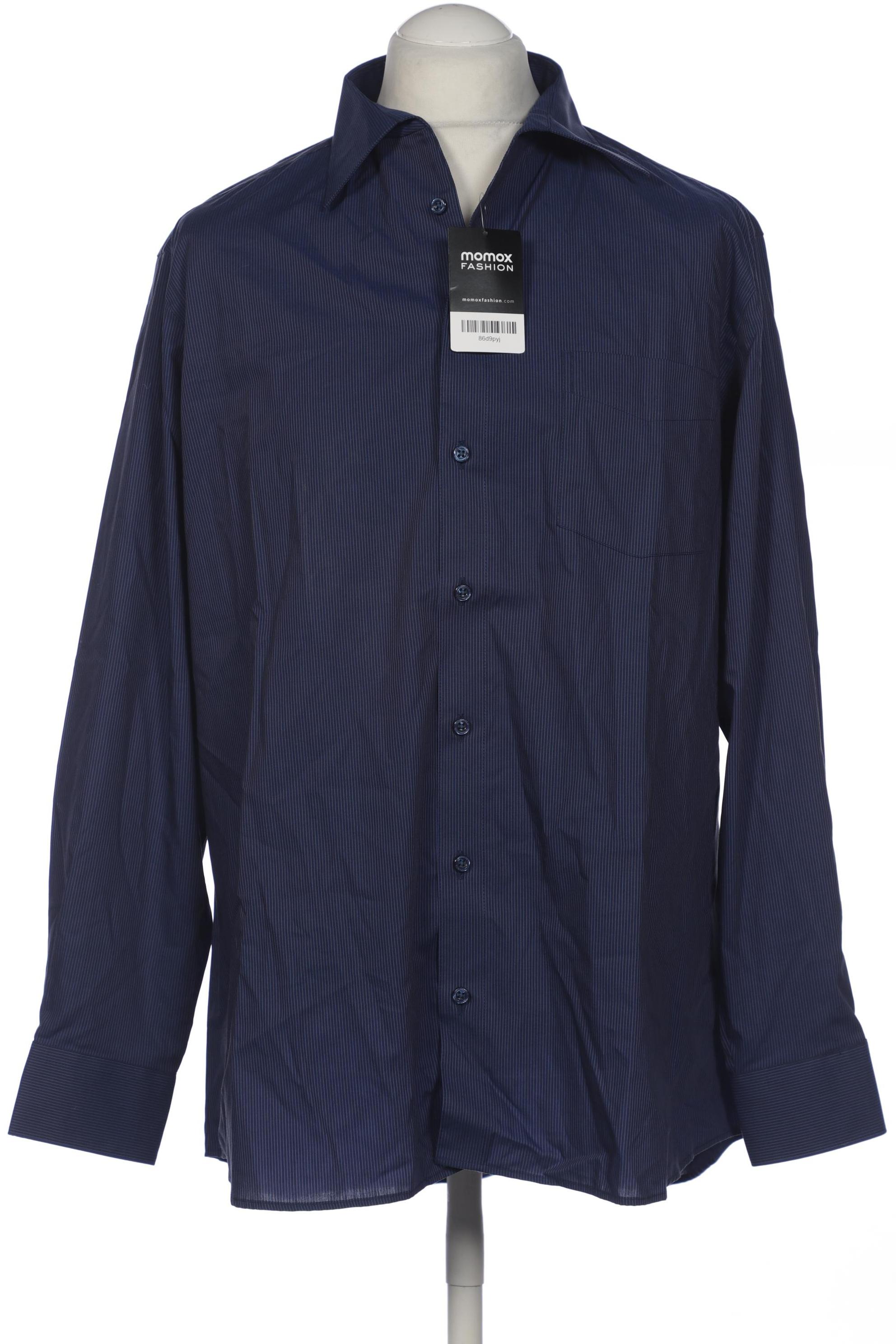 

Walbusch Herren Hemd, marineblau, Gr. 52