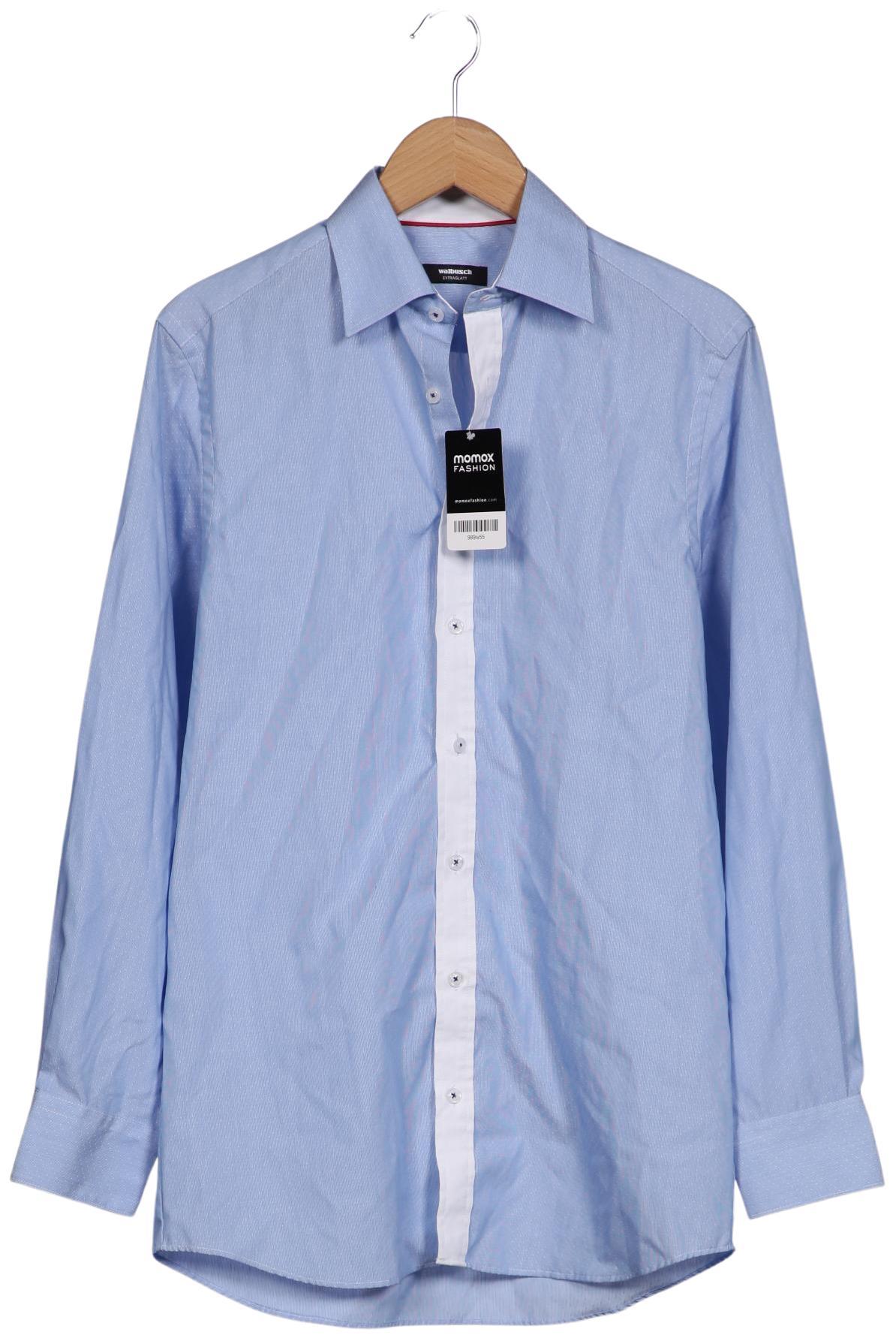 

Walbusch Herren Hemd, hellblau, Gr. 46
