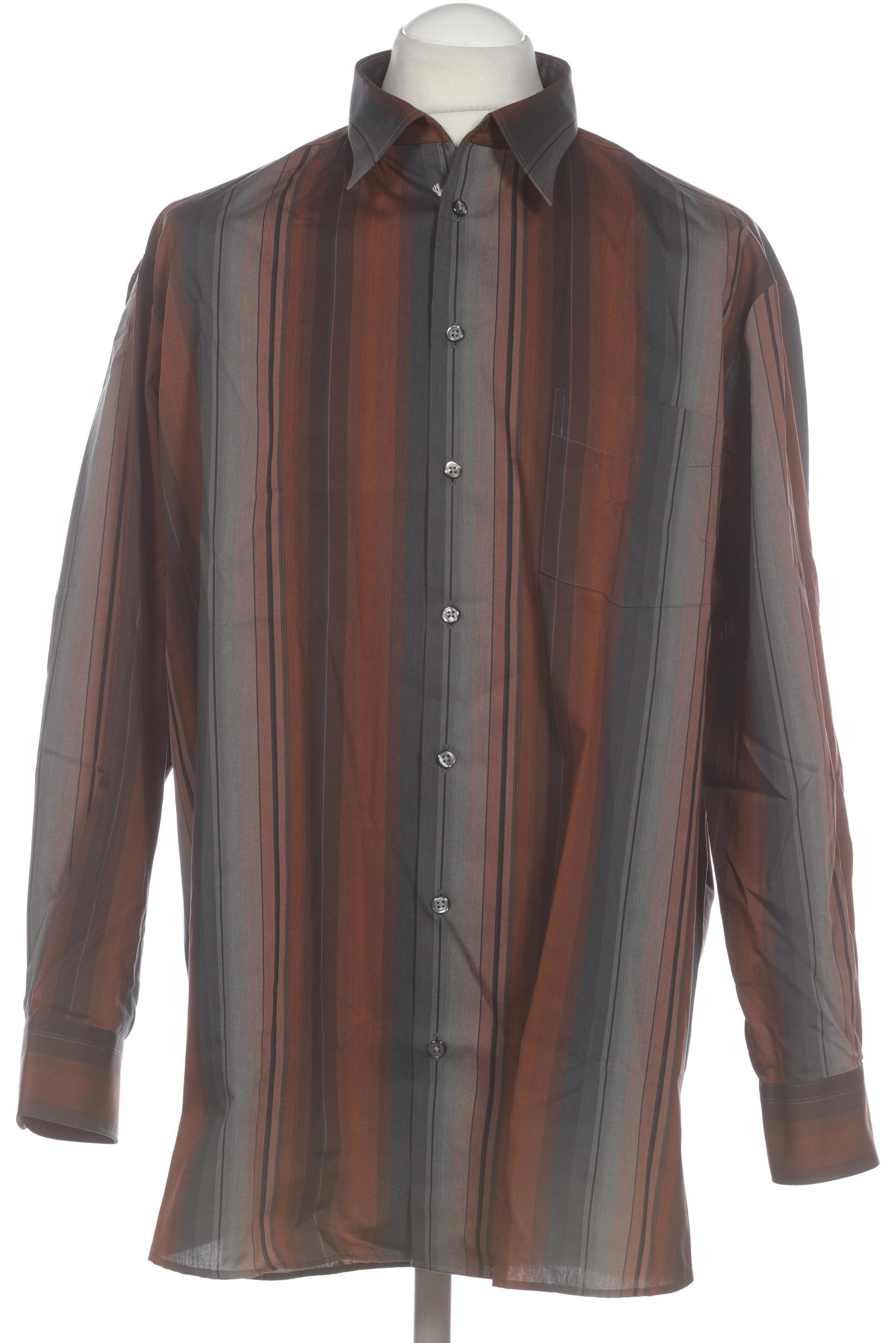 Thumbnail - Walbusch Herren Hemd, braun, Gr. 43