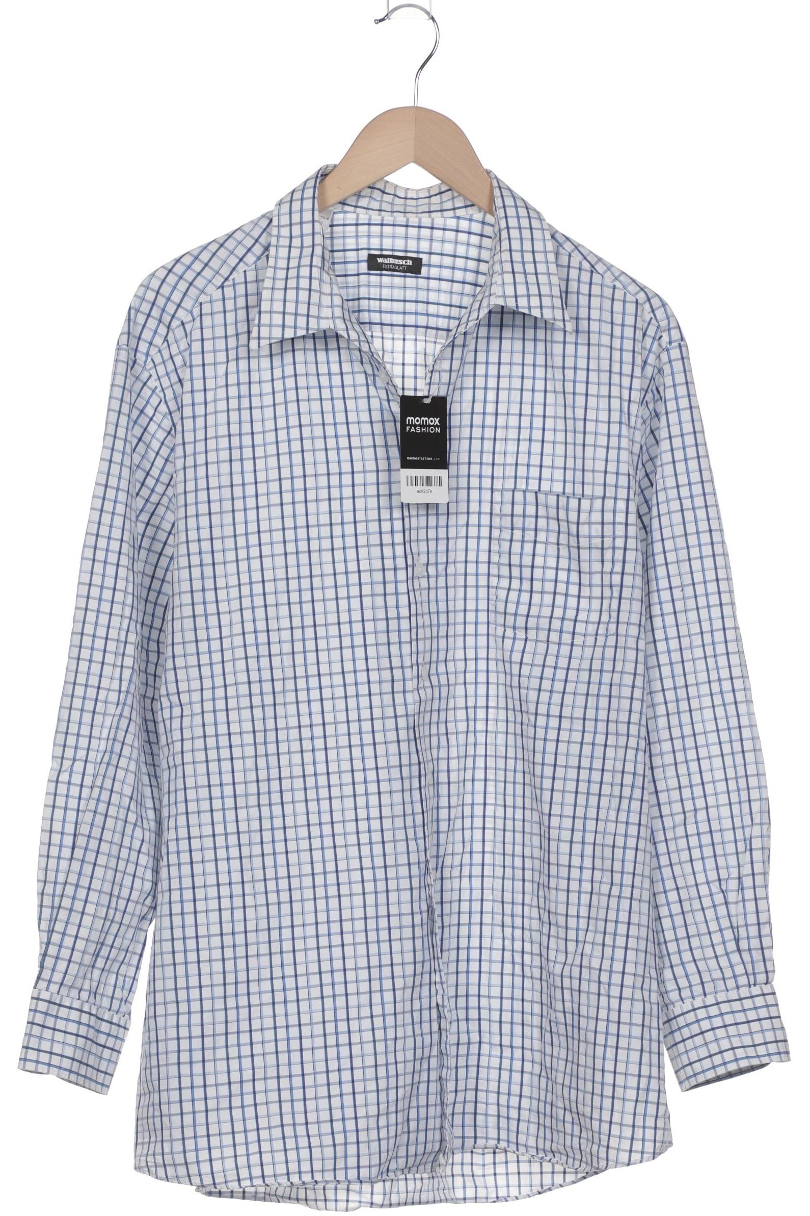 

Walbusch Herren Hemd, blau, Gr. 56