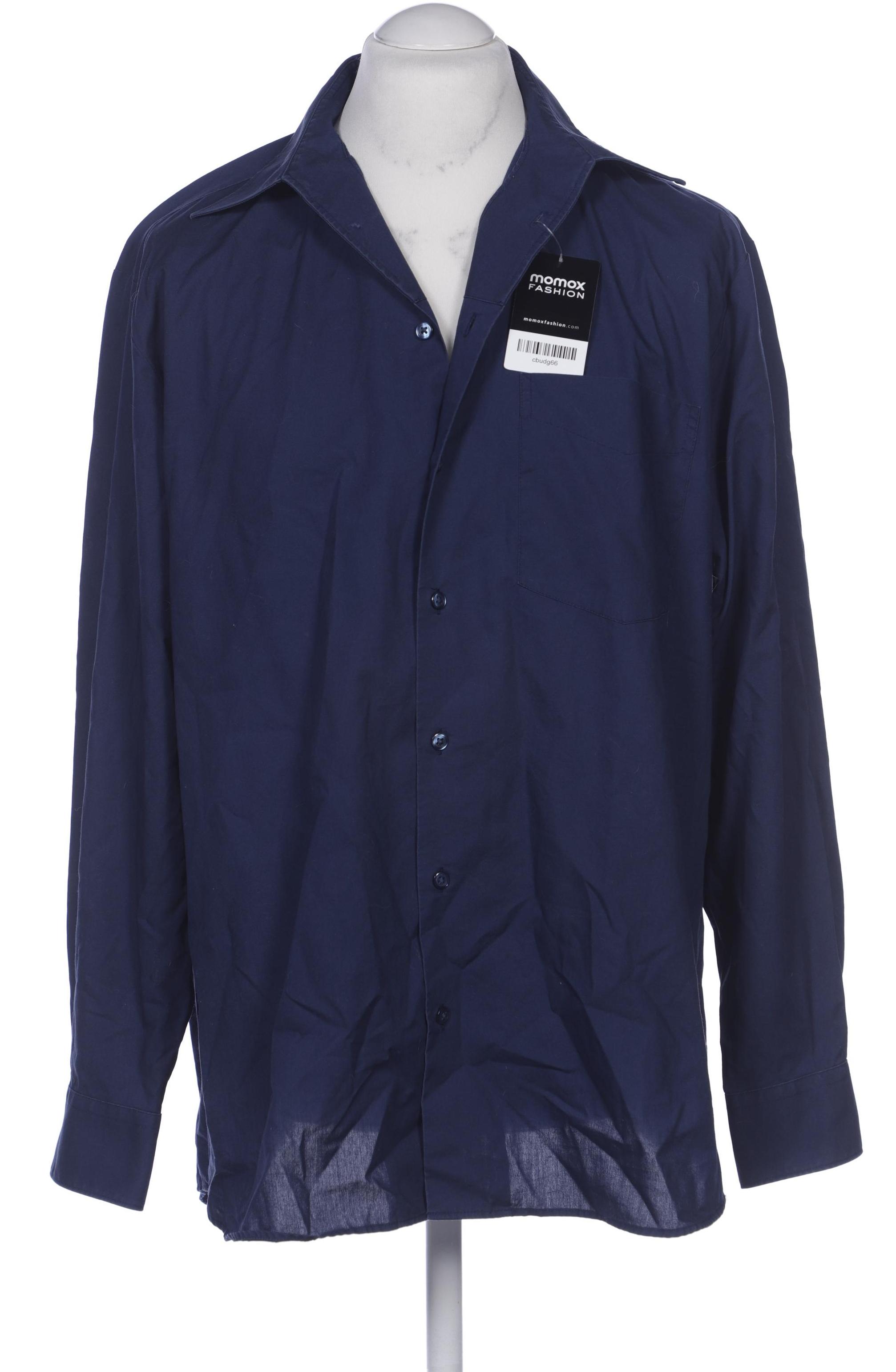 

Walbusch Herren Hemd, marineblau, Gr. 52