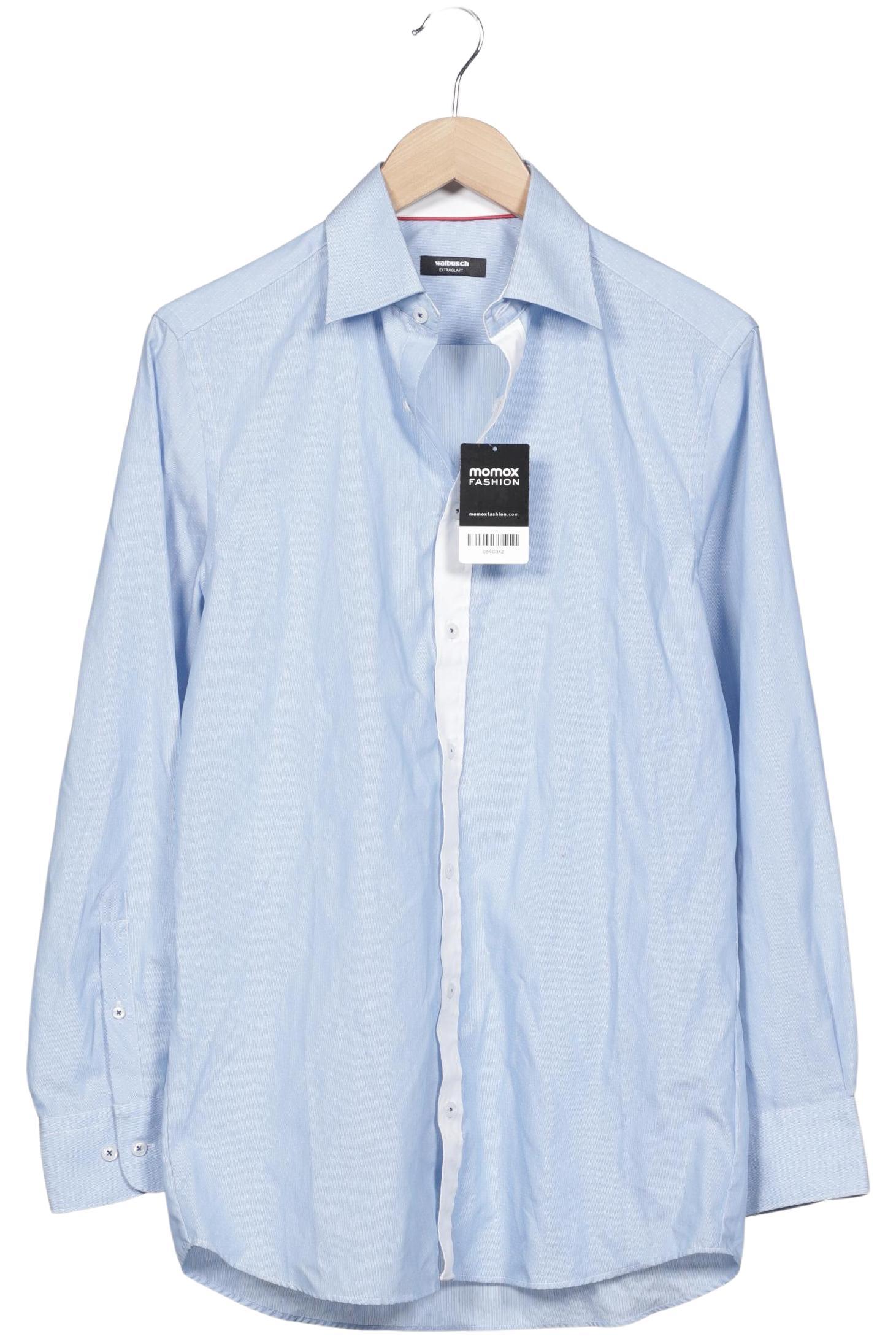 

Walbusch Herren Hemd, hellblau, Gr. 46